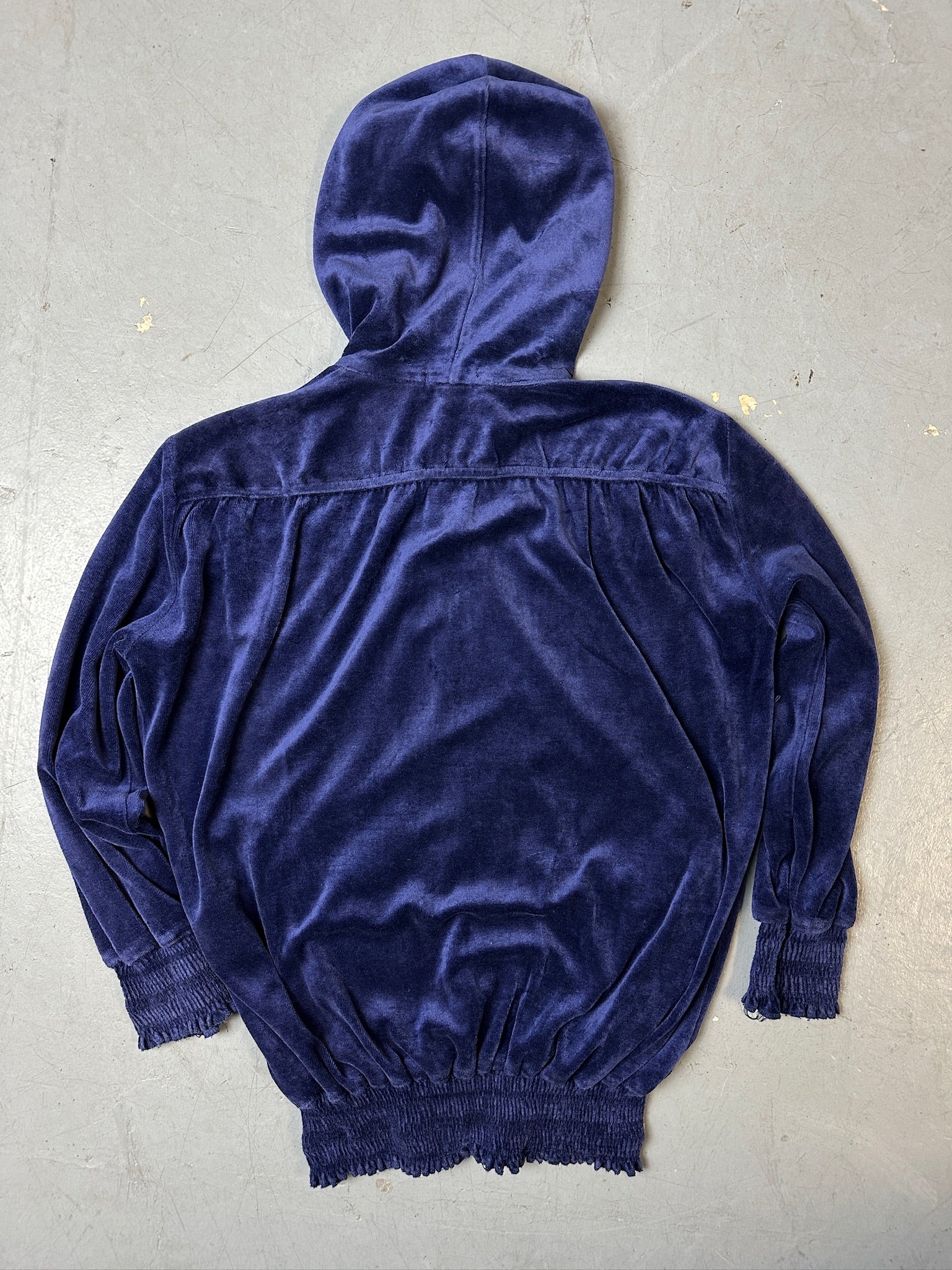 Vintage Moncler Violet Velvet Track Set S