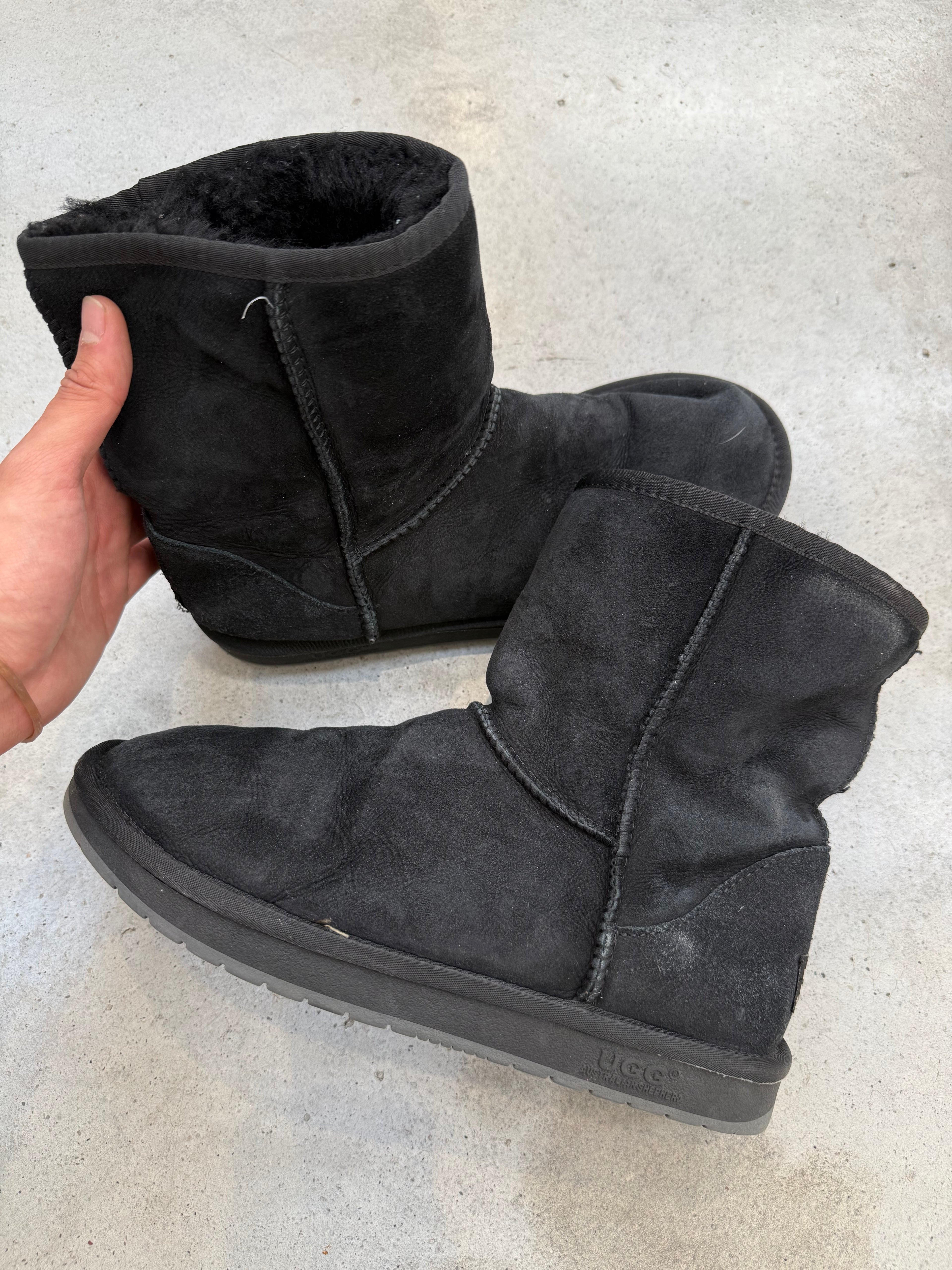 Vintage Black UGG Boots 40
