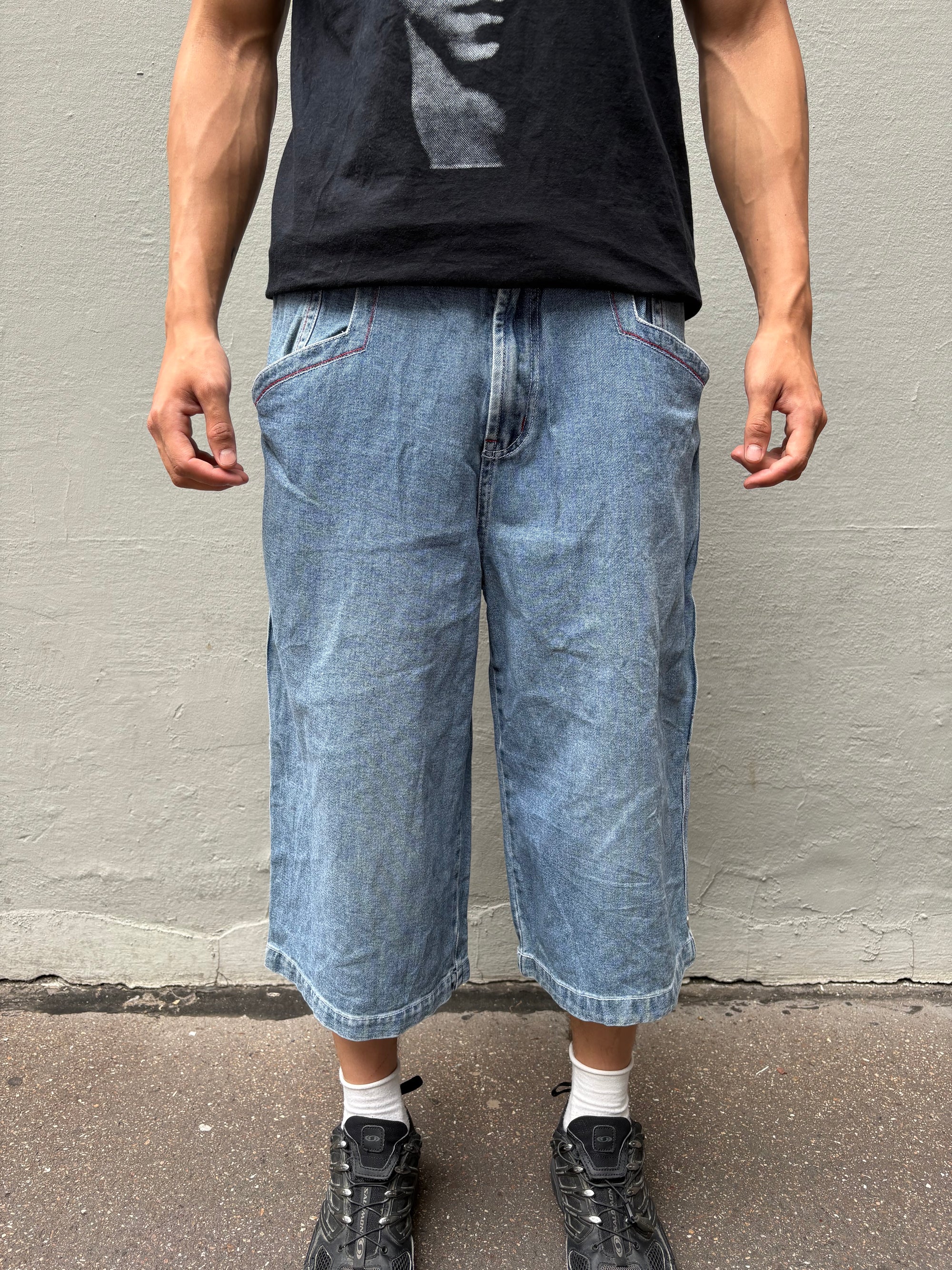 Vintage Grafix Patched Jorts M/L