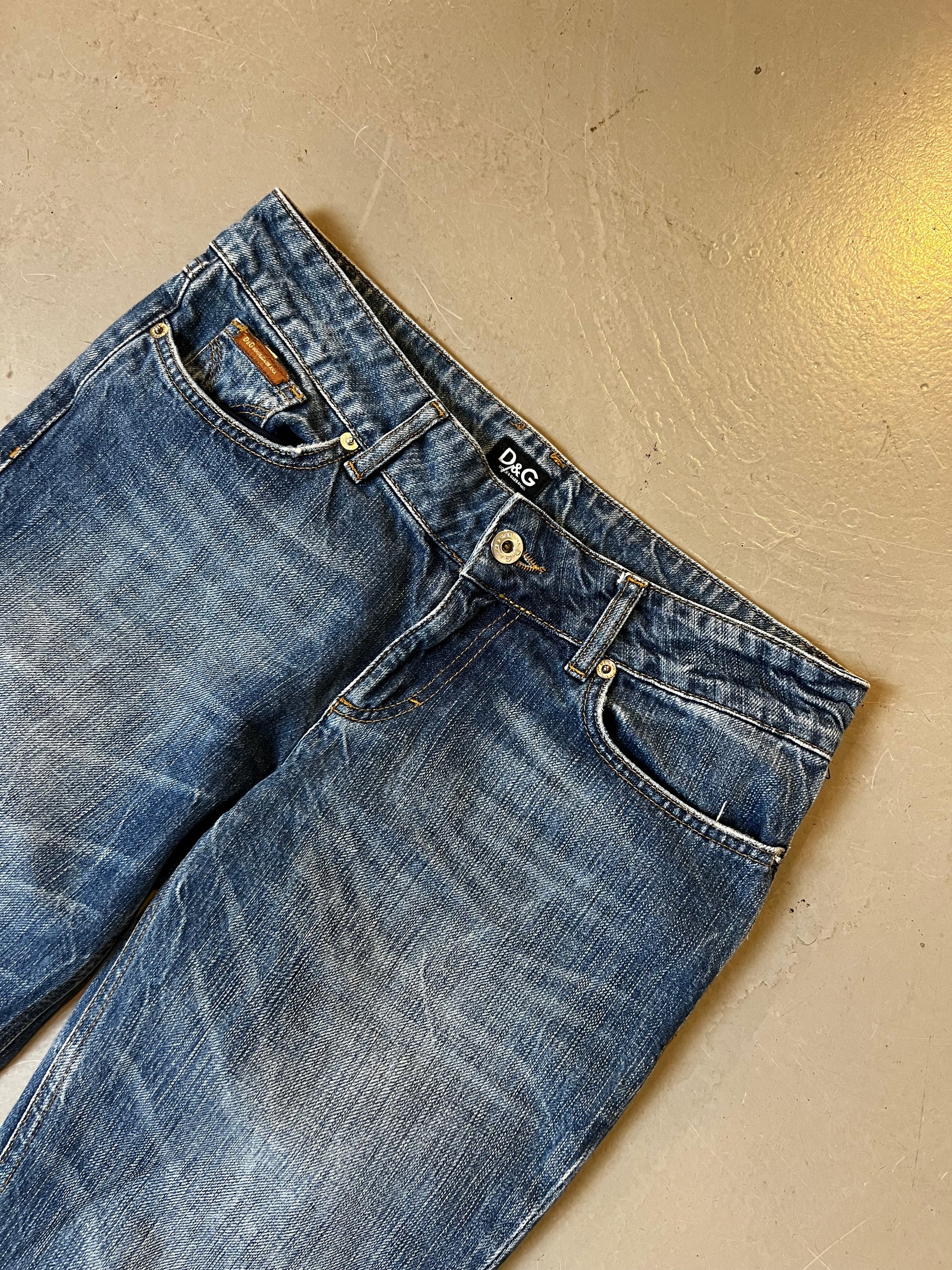 Vintage Dolce&Gabbana Straight Leg Jeans S