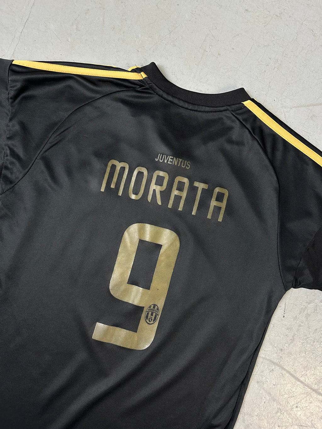 Vintage Black/Gold Juventus Jersey S/M