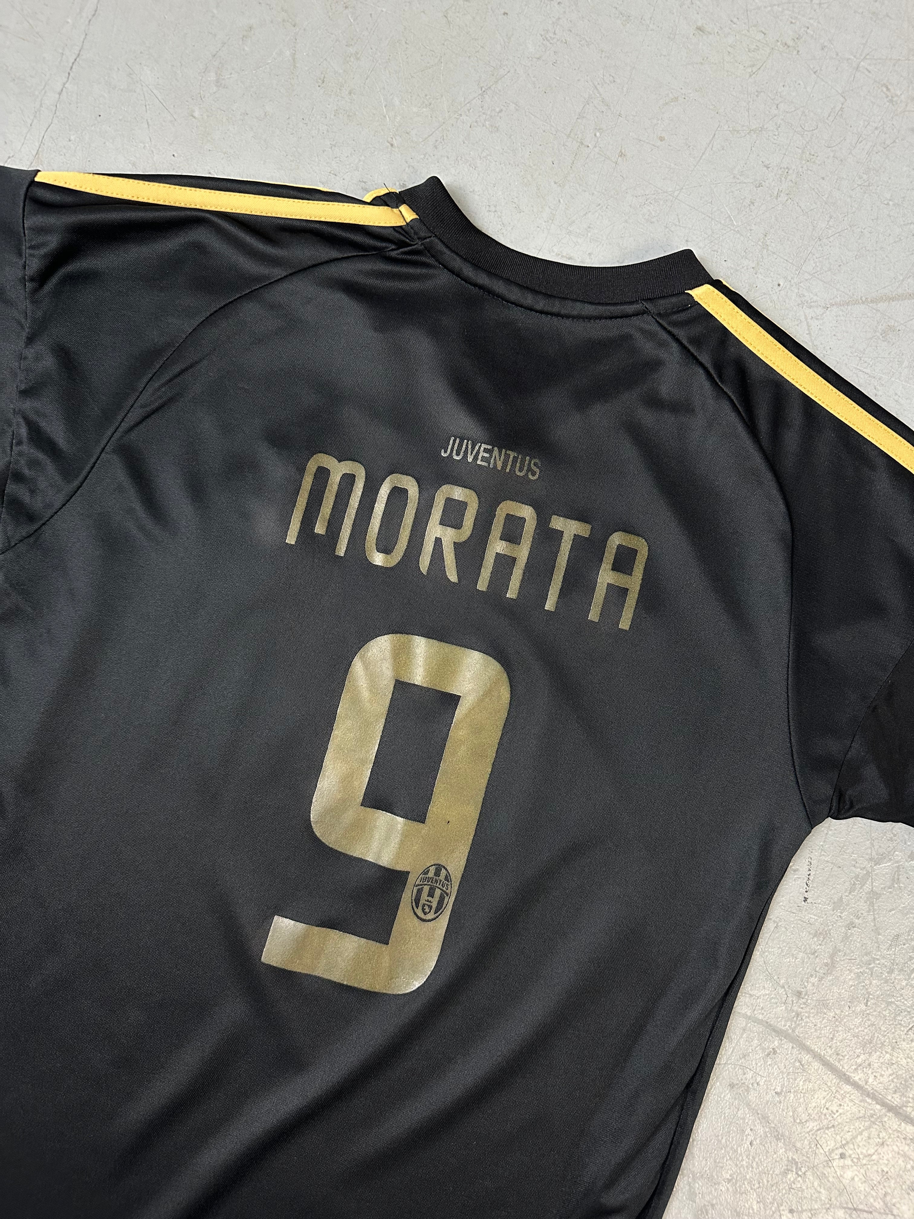 Vintage Black/Gold Juventus Jersey S/M