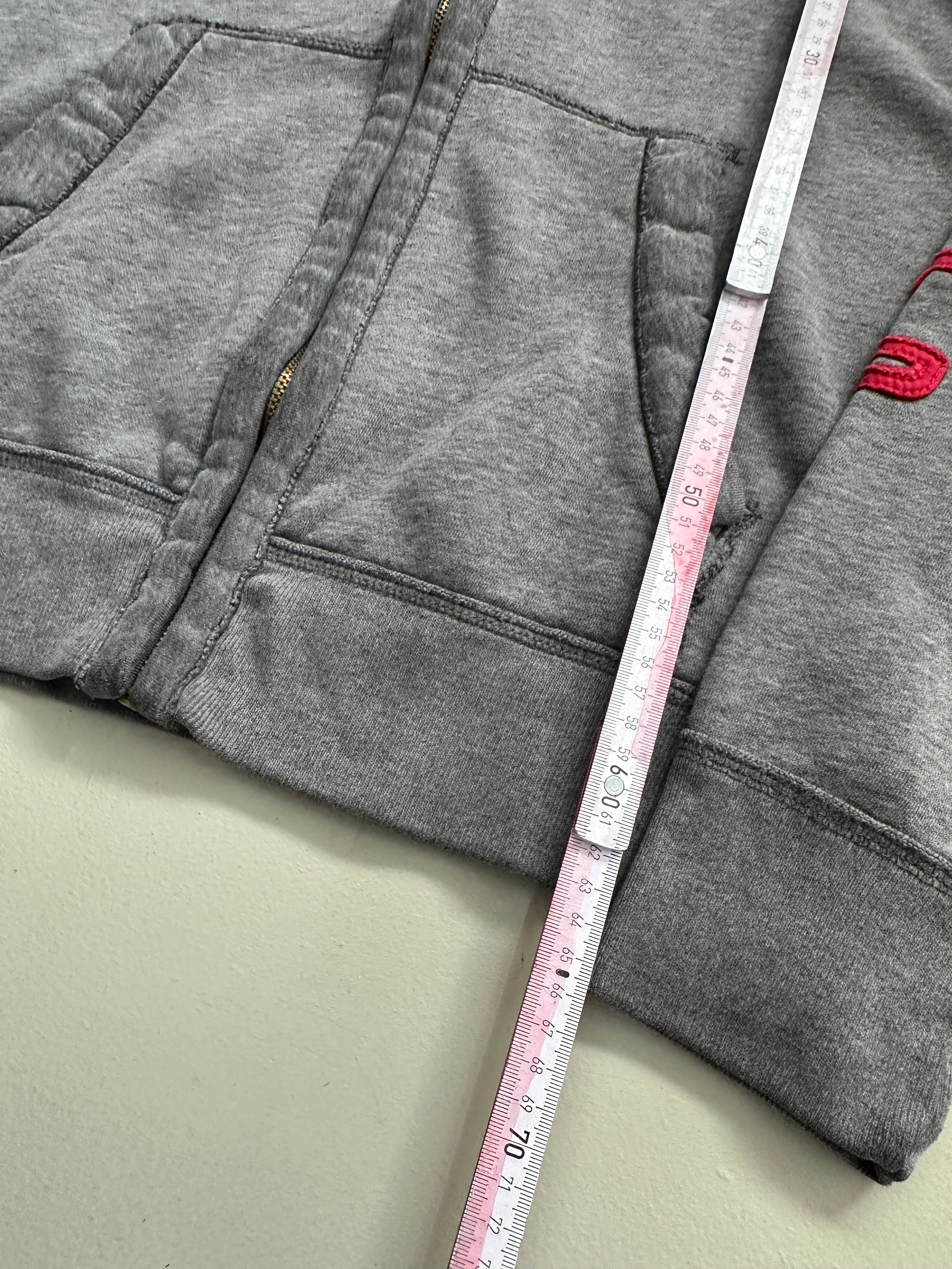 Vintage Hollister Grey Zip Up Jacket XL