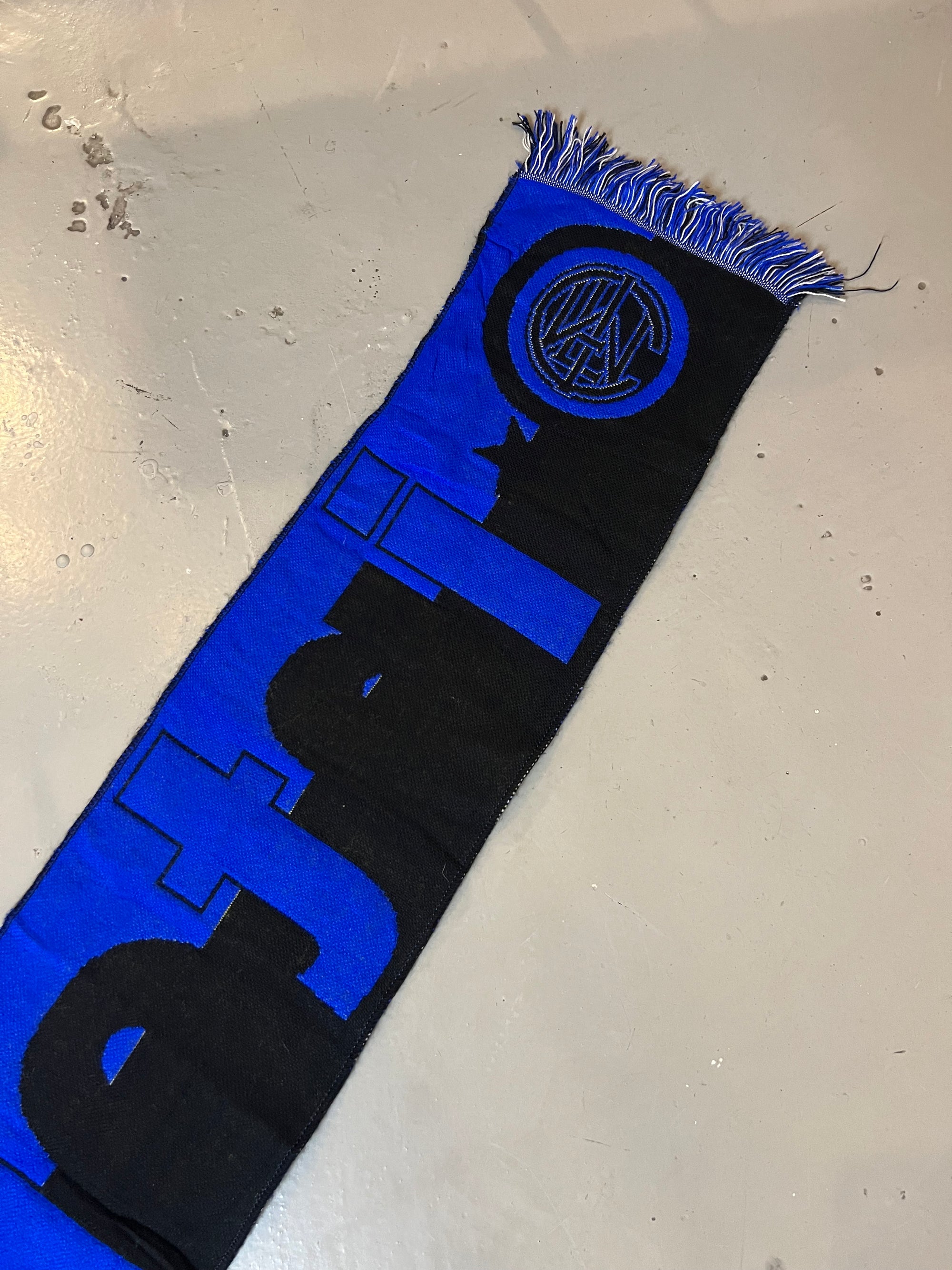 Vintage FC Inter Mailand Soccer Scarf