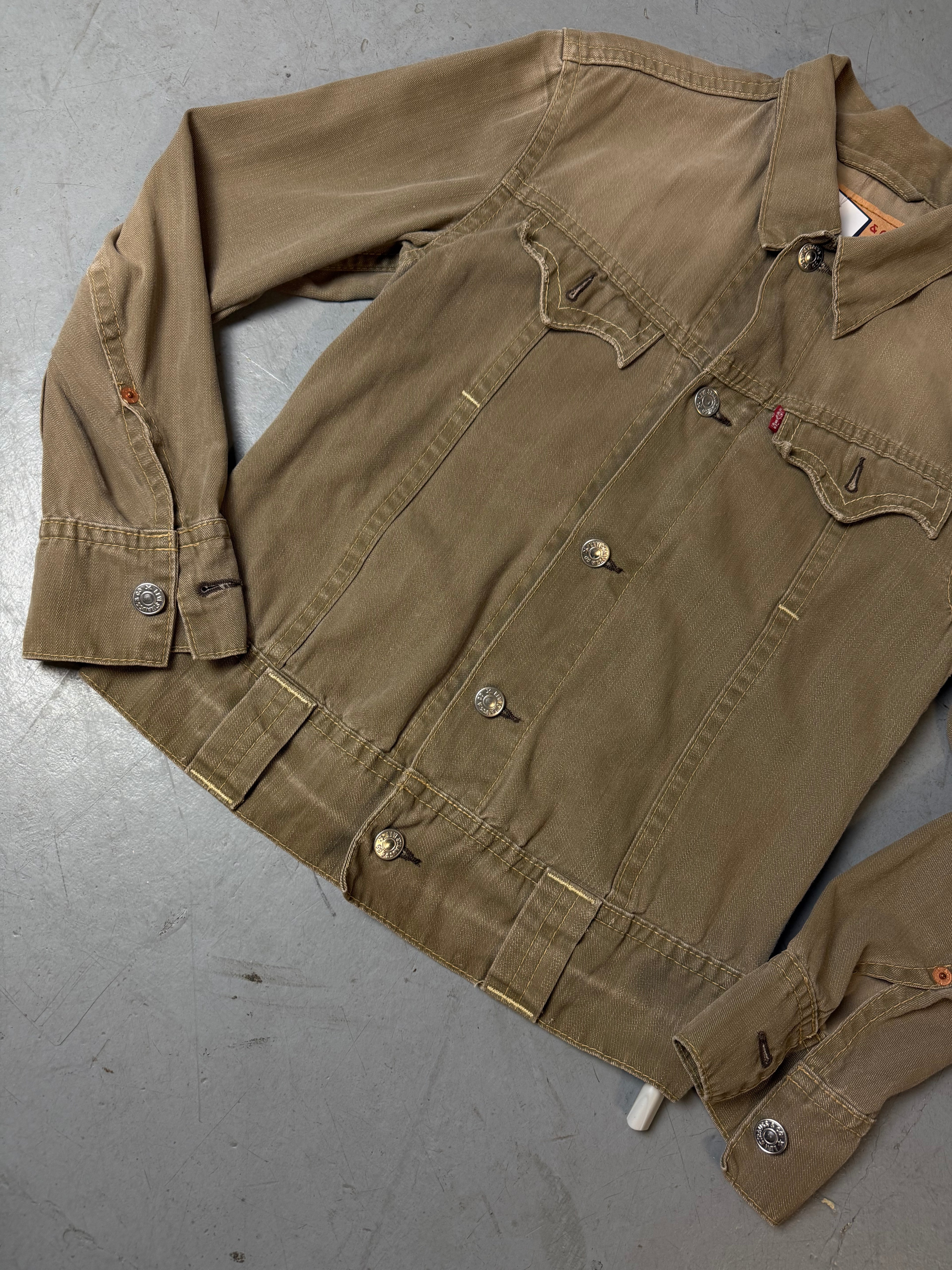 Vintage Levi’s Light Brown Denim Jacket S/M