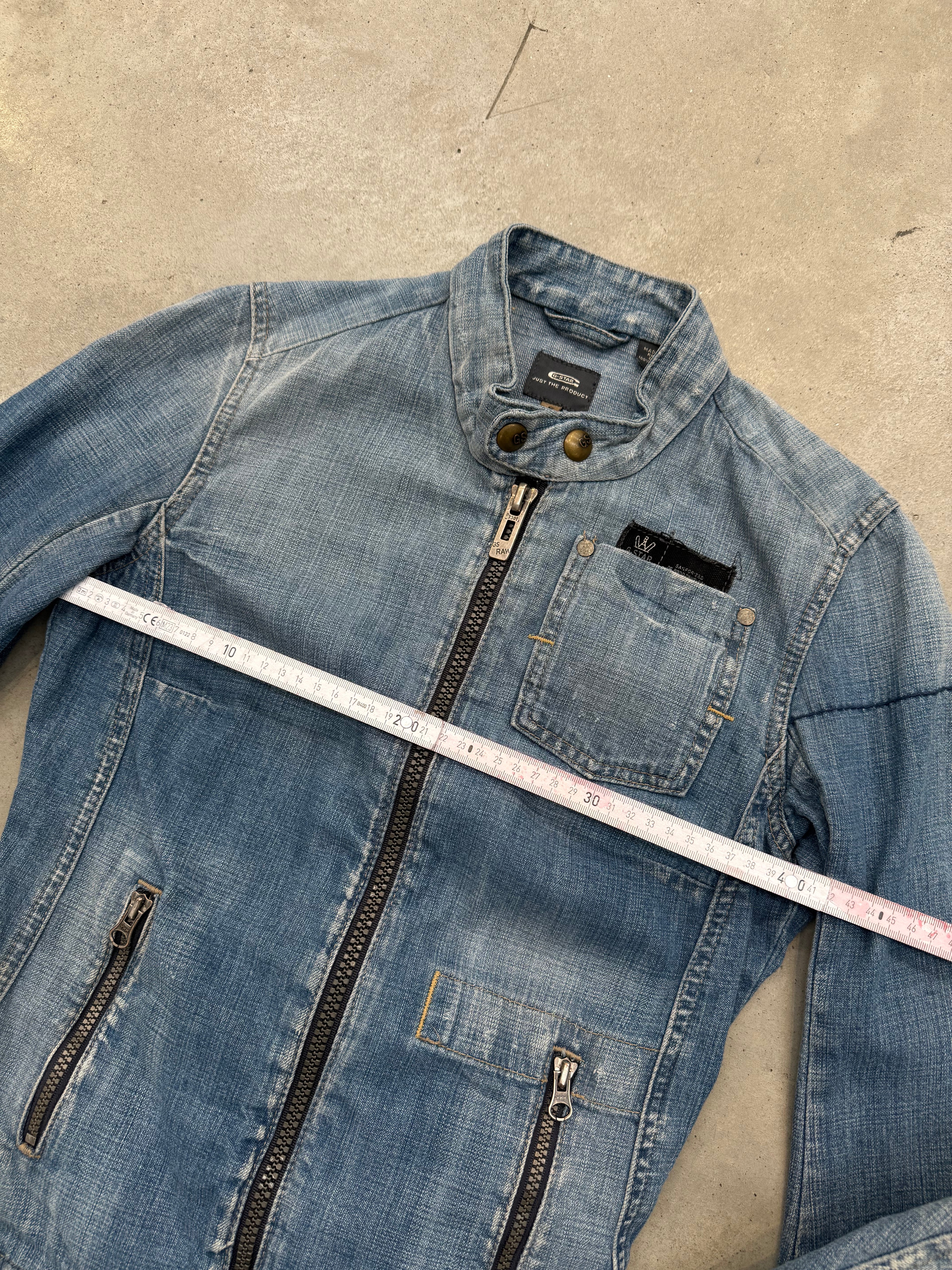 Vintage G-Star Raw Slim Fit Denim Jacket S