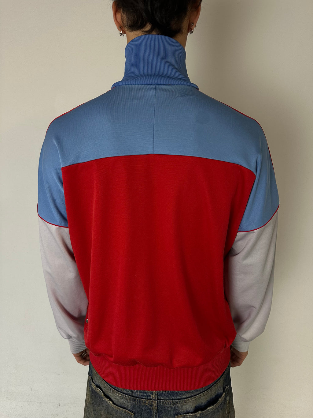 Vintage Adidas Red/Blue Trackjacket M/L