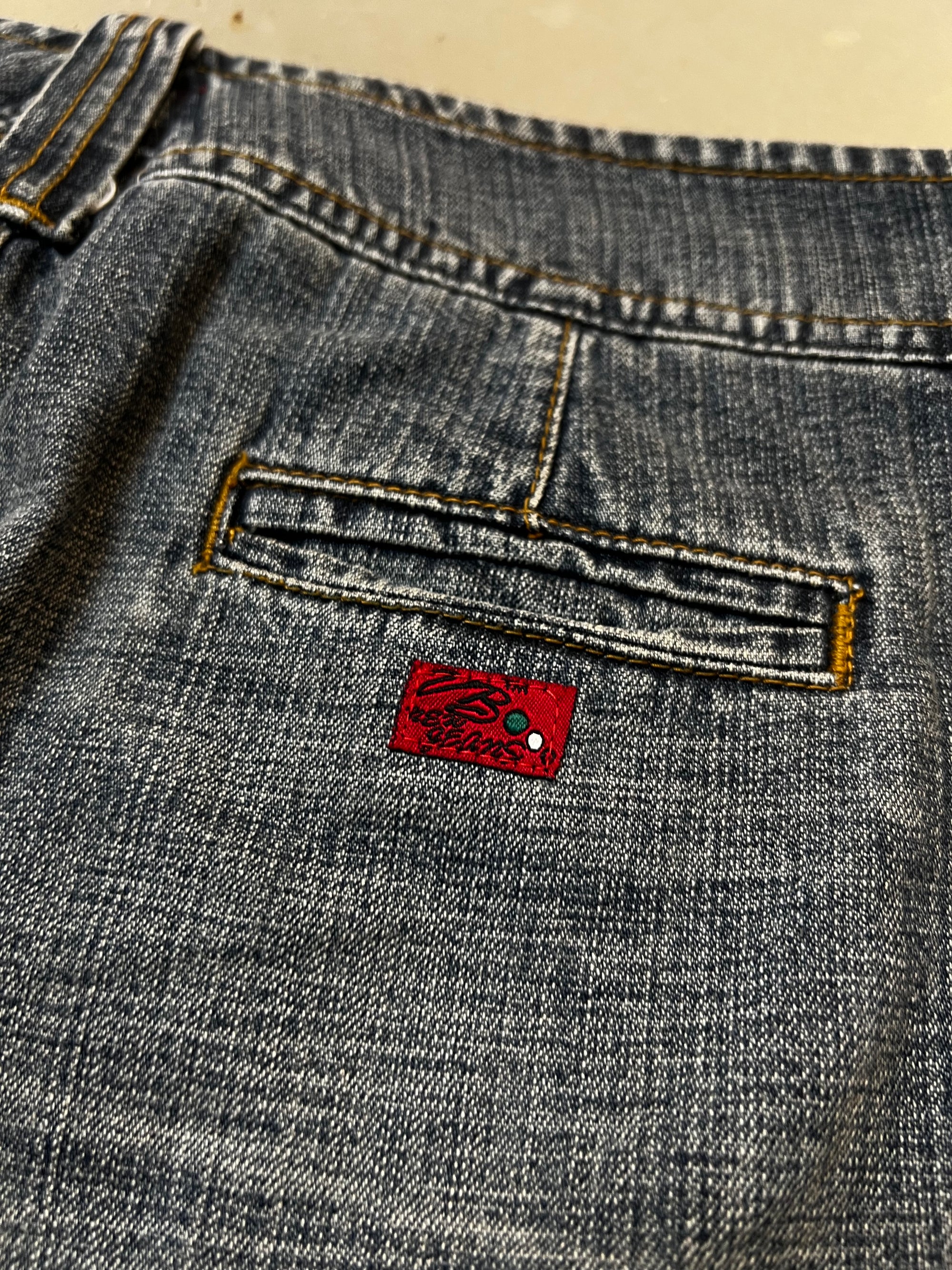 Ein Jeans Mini Rock in S