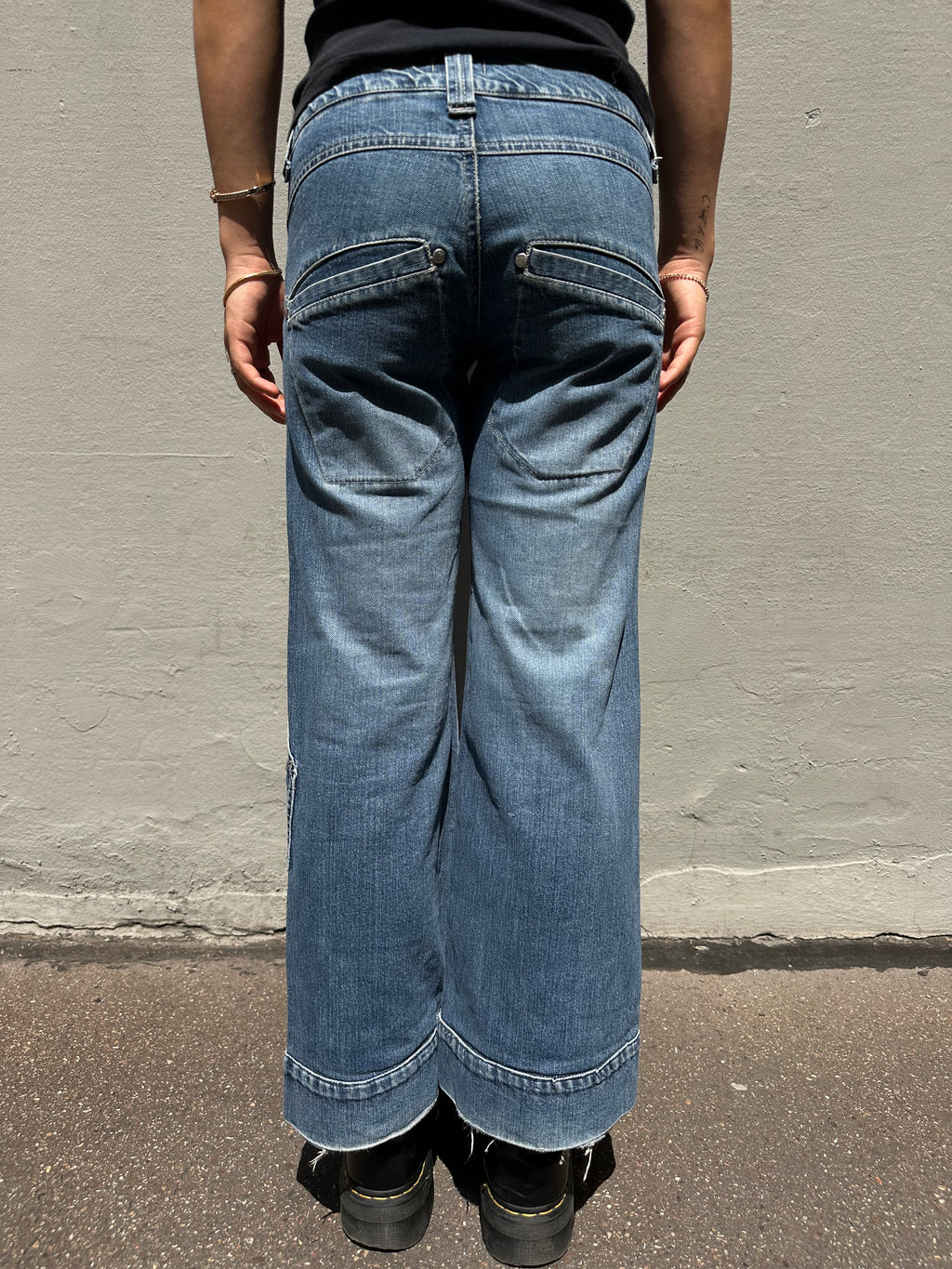 Vintage Blue Cute Short Denim XS/S