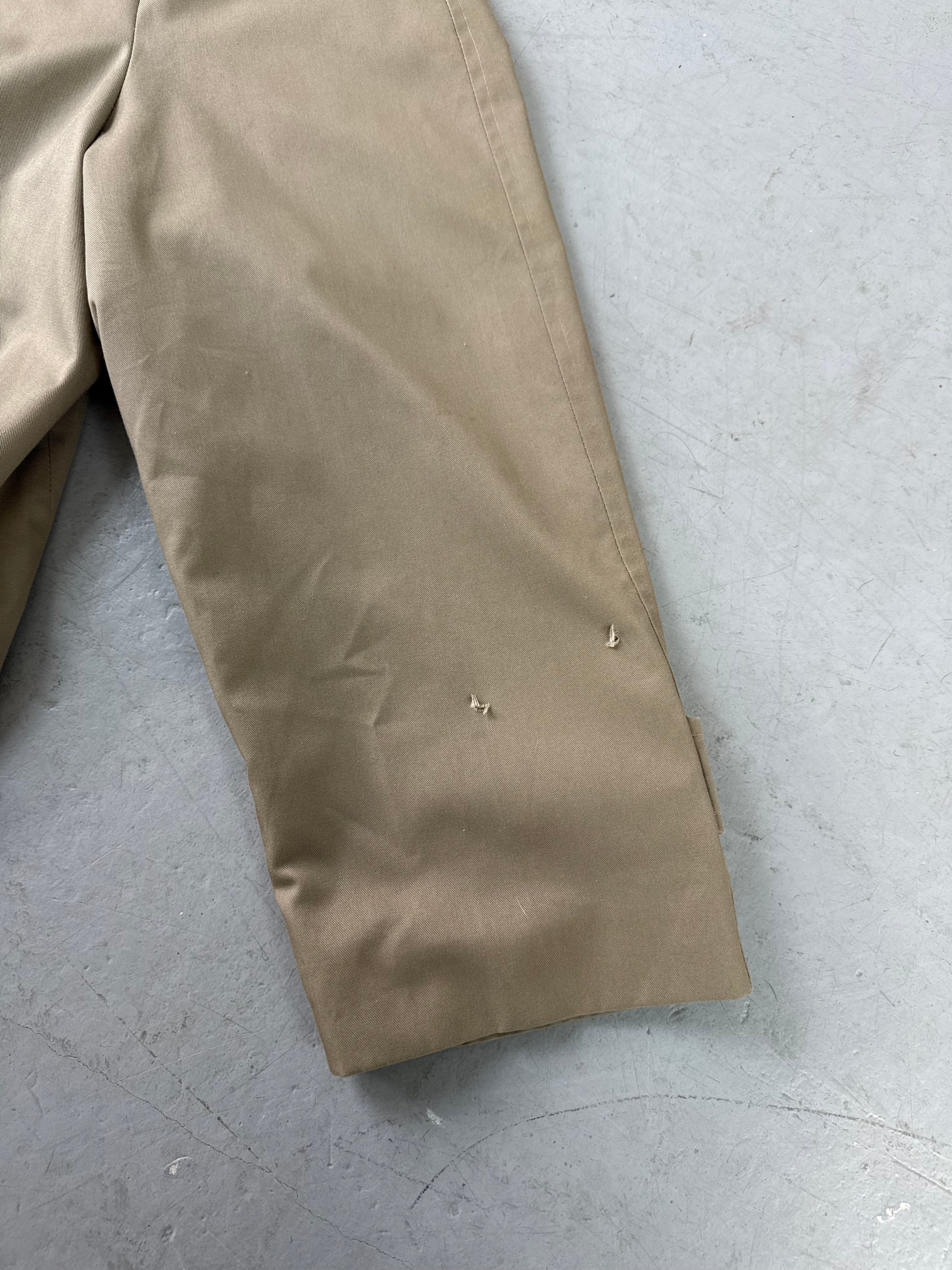 Vintage Yves Saint Laurent Beige Trenchcoat XL