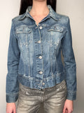 Vintage Diesel Cropped Denim Jacket M