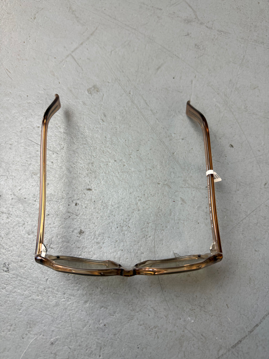 Herve Domar Paris Brown Sunglasses. Unisex. Y2K 2000s Fashion.