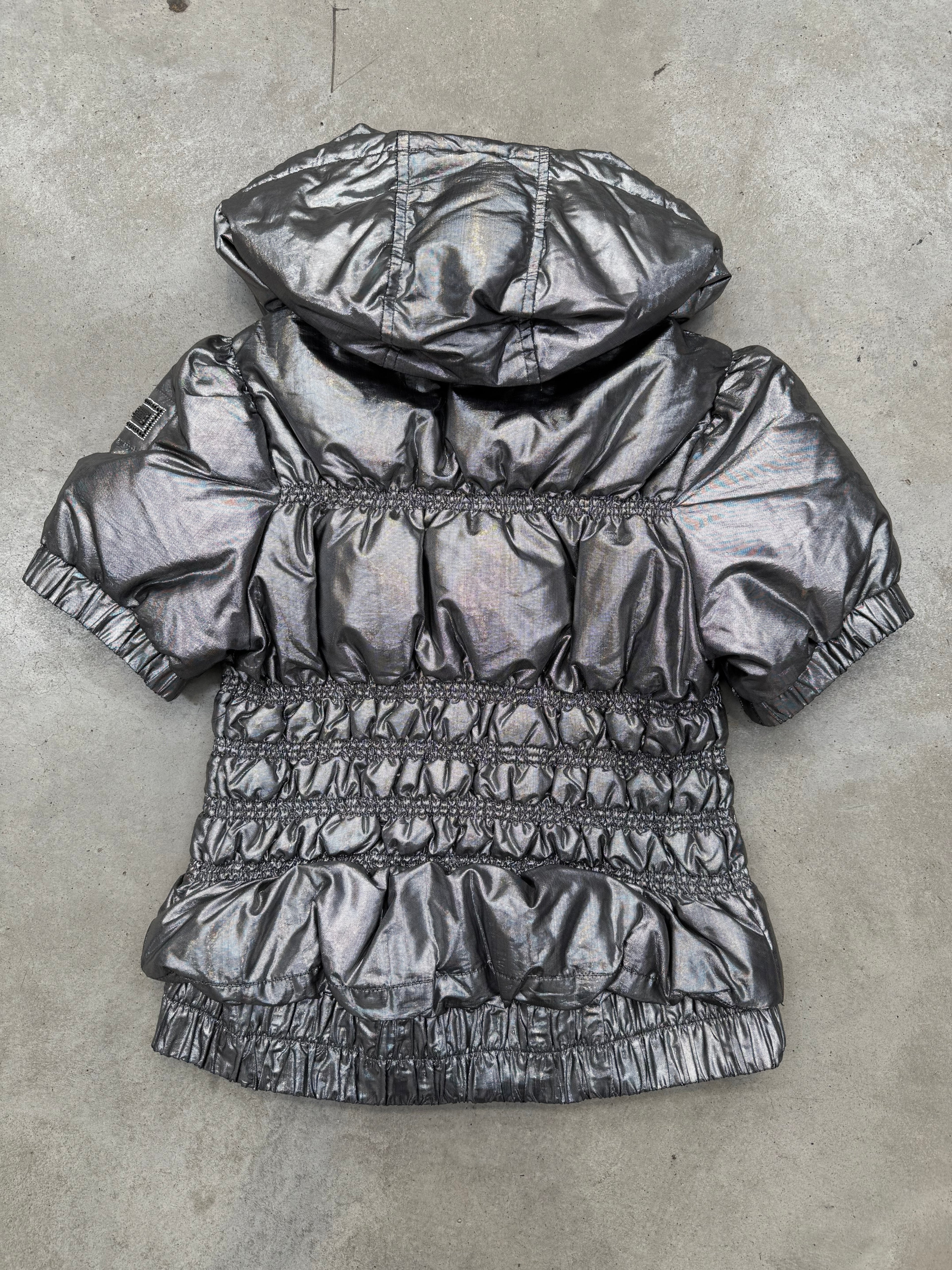 Vintage Roccobarocco jacket für Damen. Y2K Second Hand 2000s Fashion 