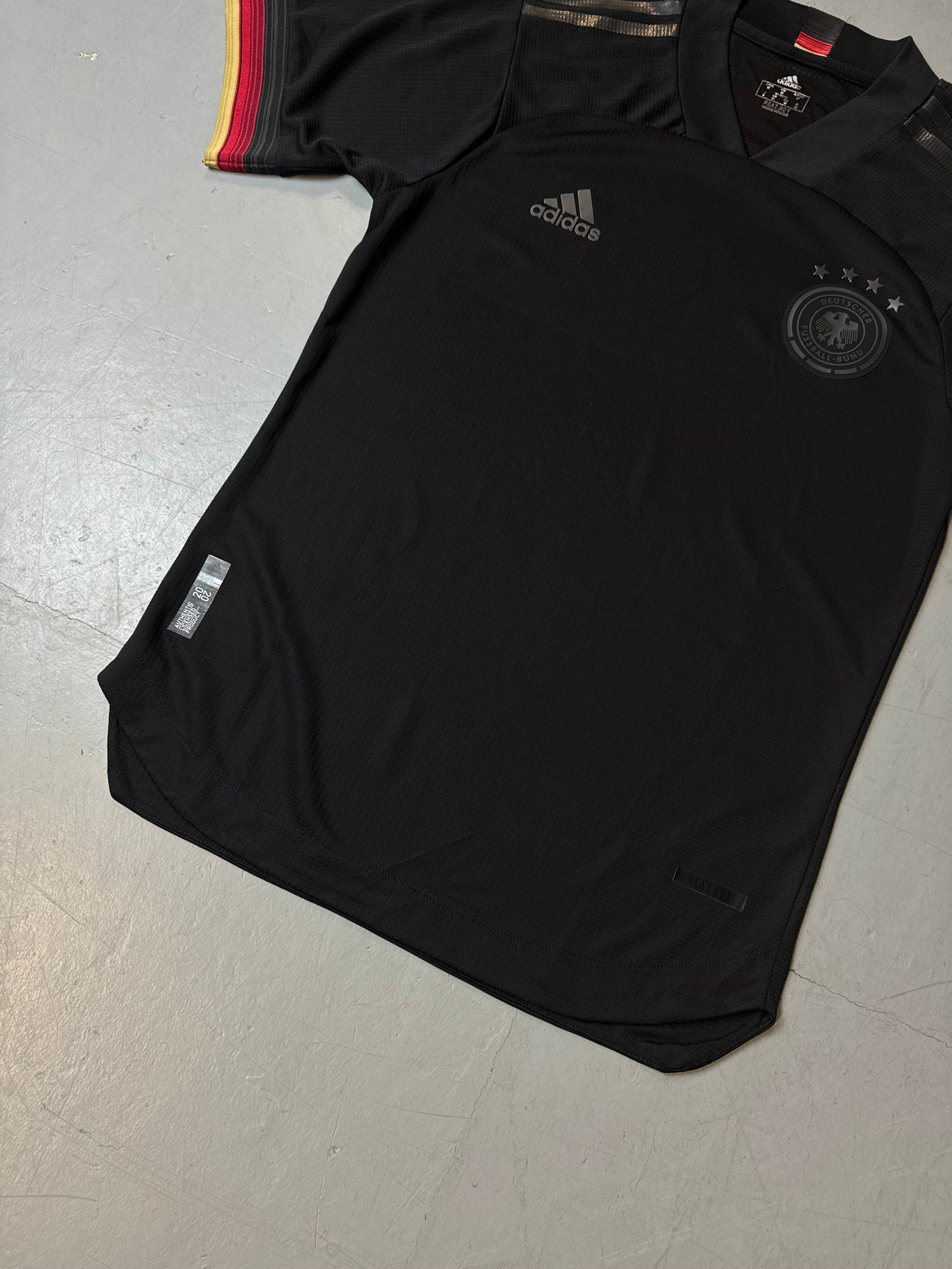 Vintage Adidas Germany 20/21 Black Jersey M