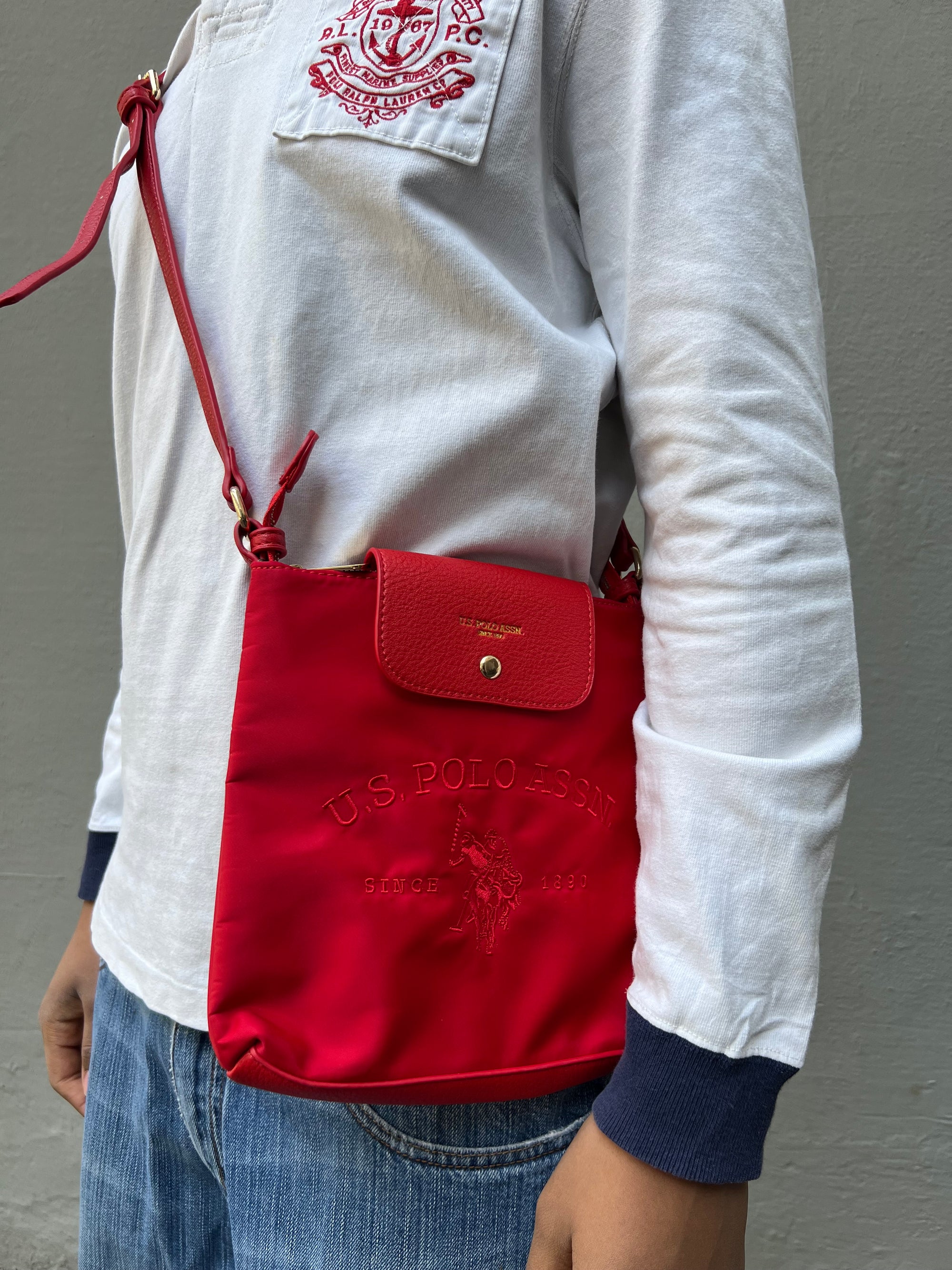 Vintage U.S. Polo Assn. Cross Body Bag