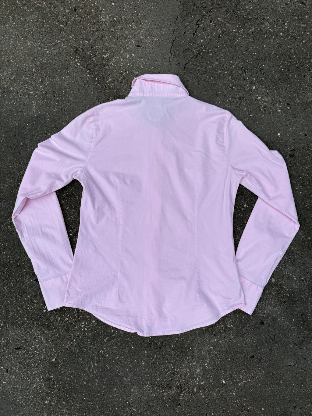 Vintage Burberry Pink Button Up Shirt XS