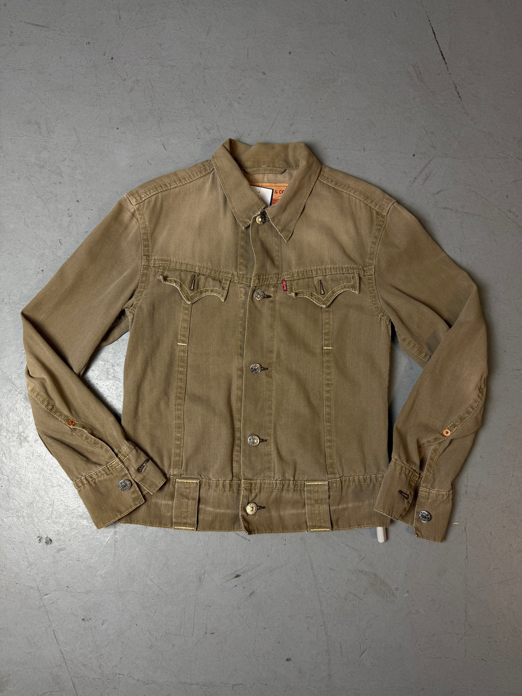 Vintage Levi’s Light Brown Denim Jacket S/M