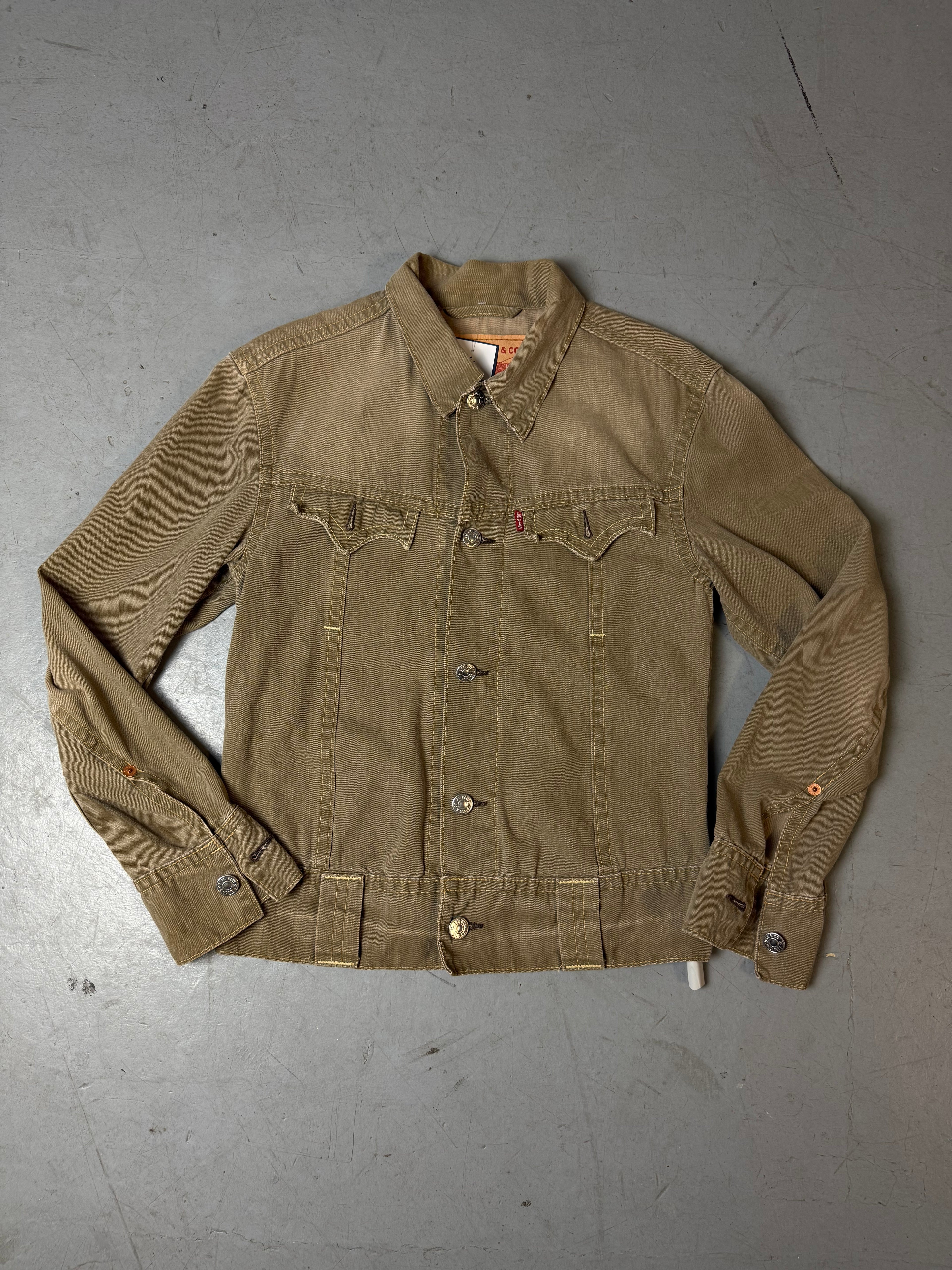 Vintage Levi’s Light Brown Denim Jacket S/M