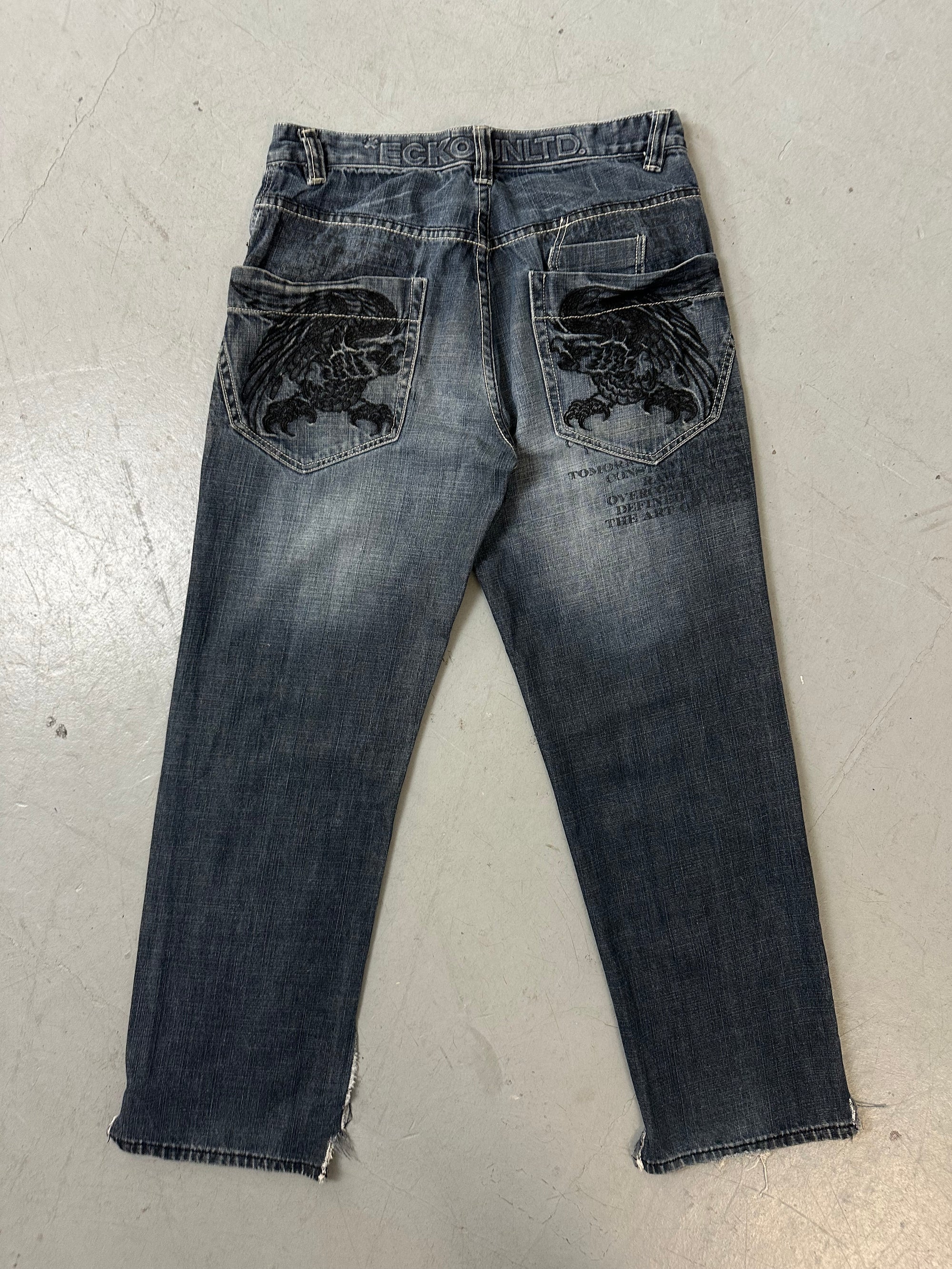 Vintage Dark Blue Ecko Unltd. Denim M/L