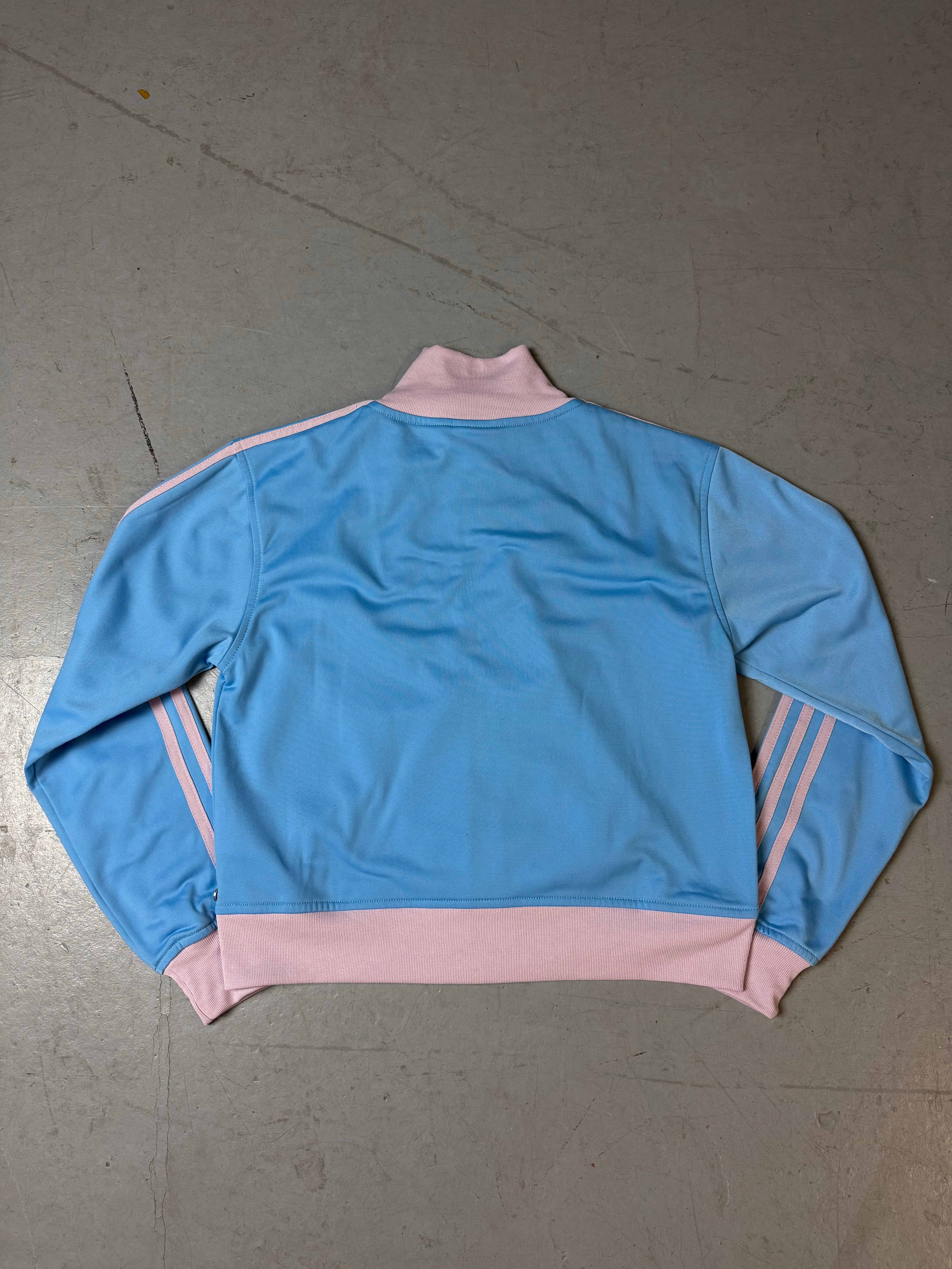 Ein babyblaues Track Set von Adidas vintage Y2K tracksuit 