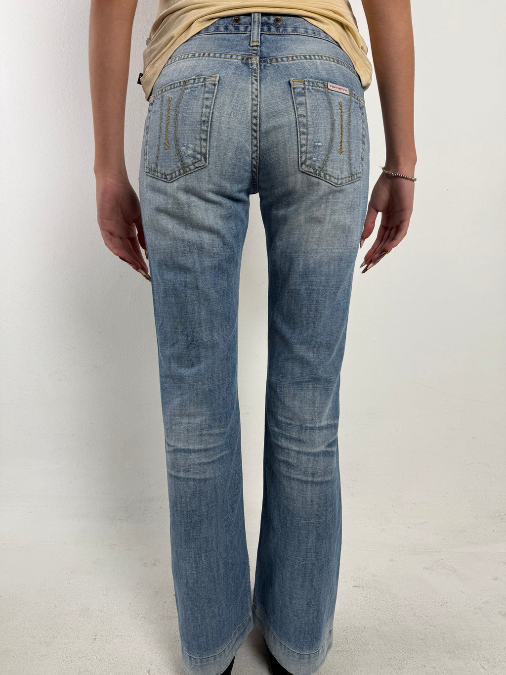 Vintage Fornarina Low Waist Bootcut Jeans S/M