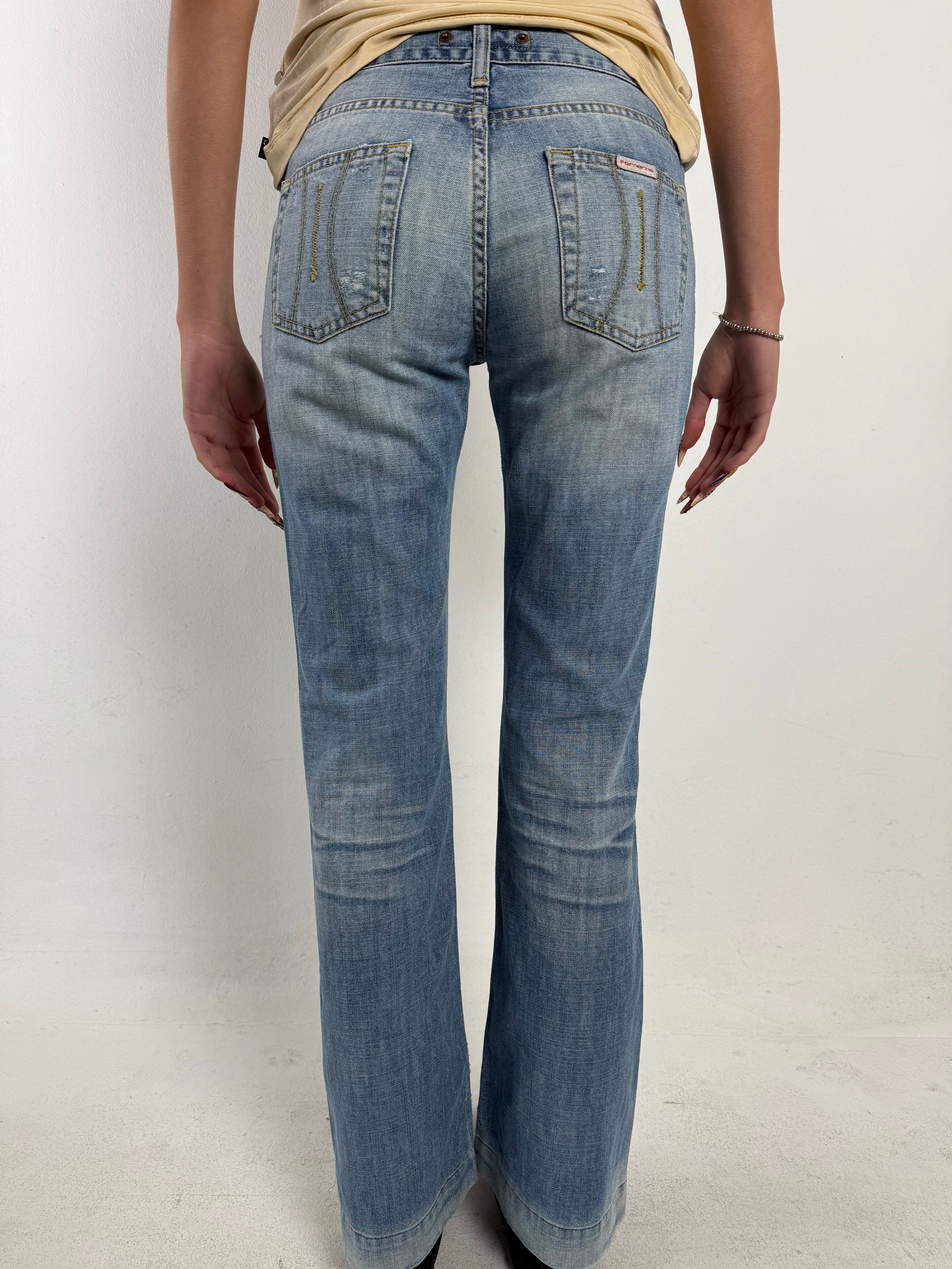 Vintage Fornarina Low Waist Bootcut Jeans S/M