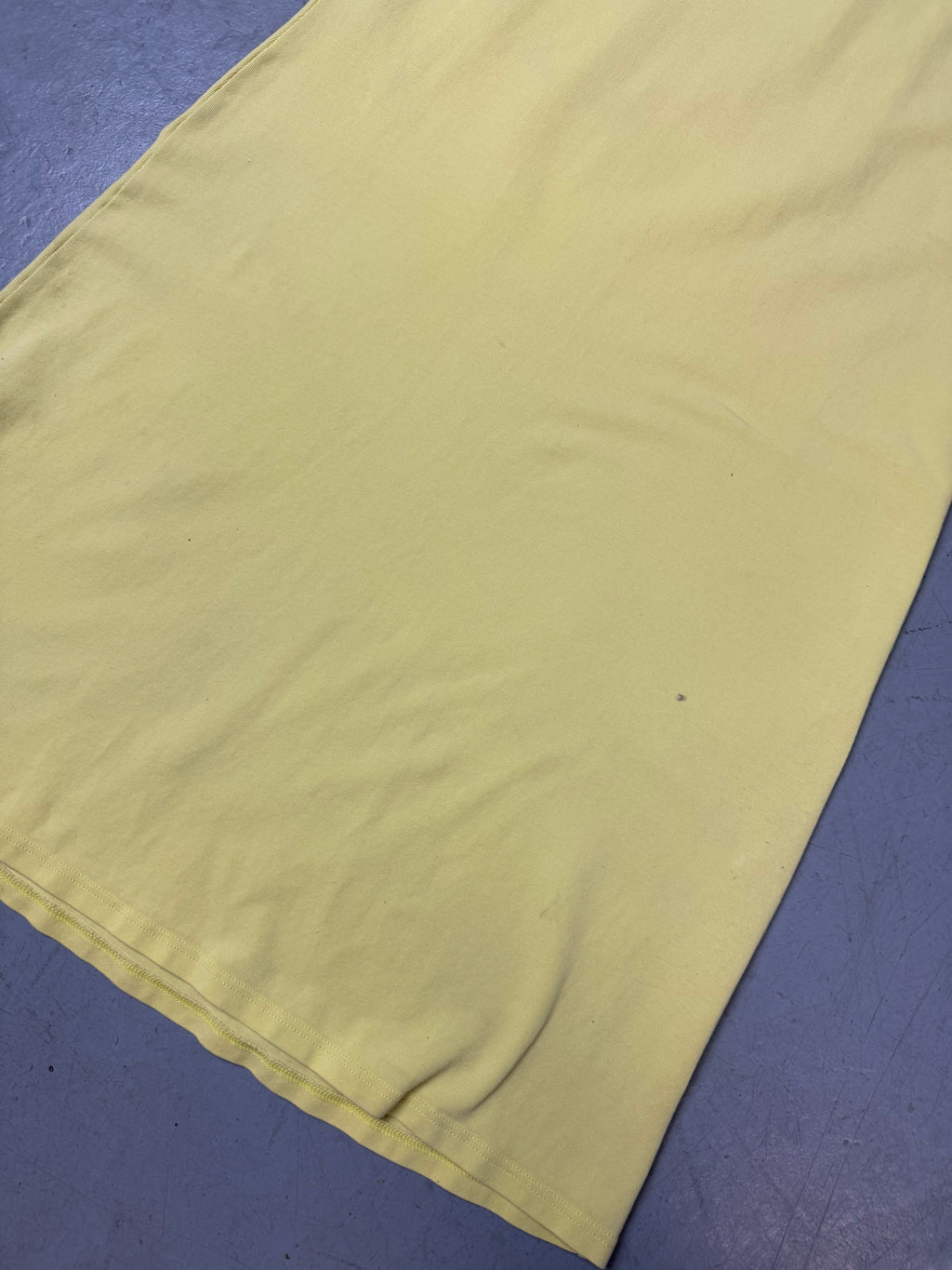 Detailbild von Vintage Just Cavalli Yellow Tank Top M von hinten 