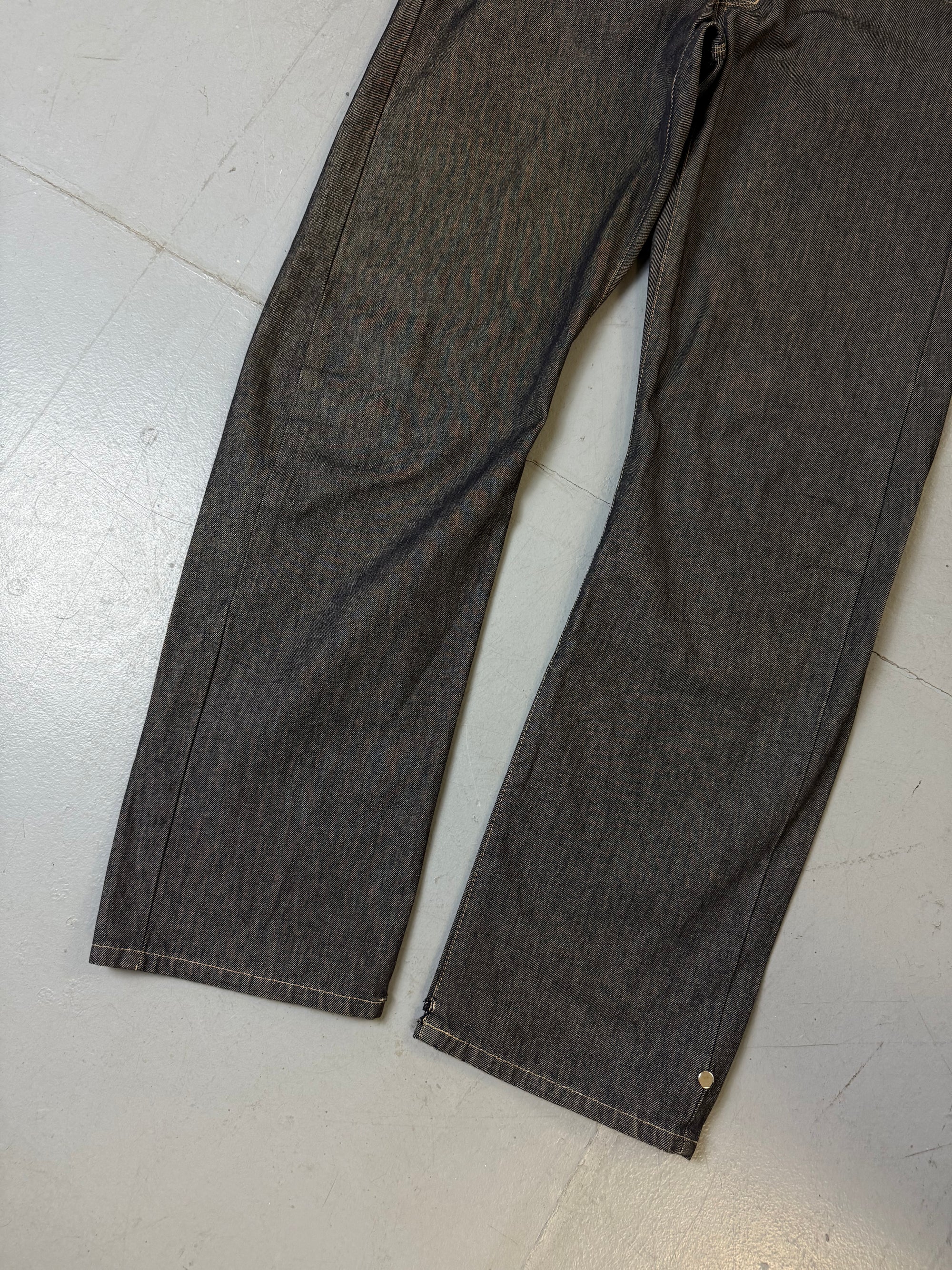 Vintage Jack&Jones Grey Baggy Jeans L
