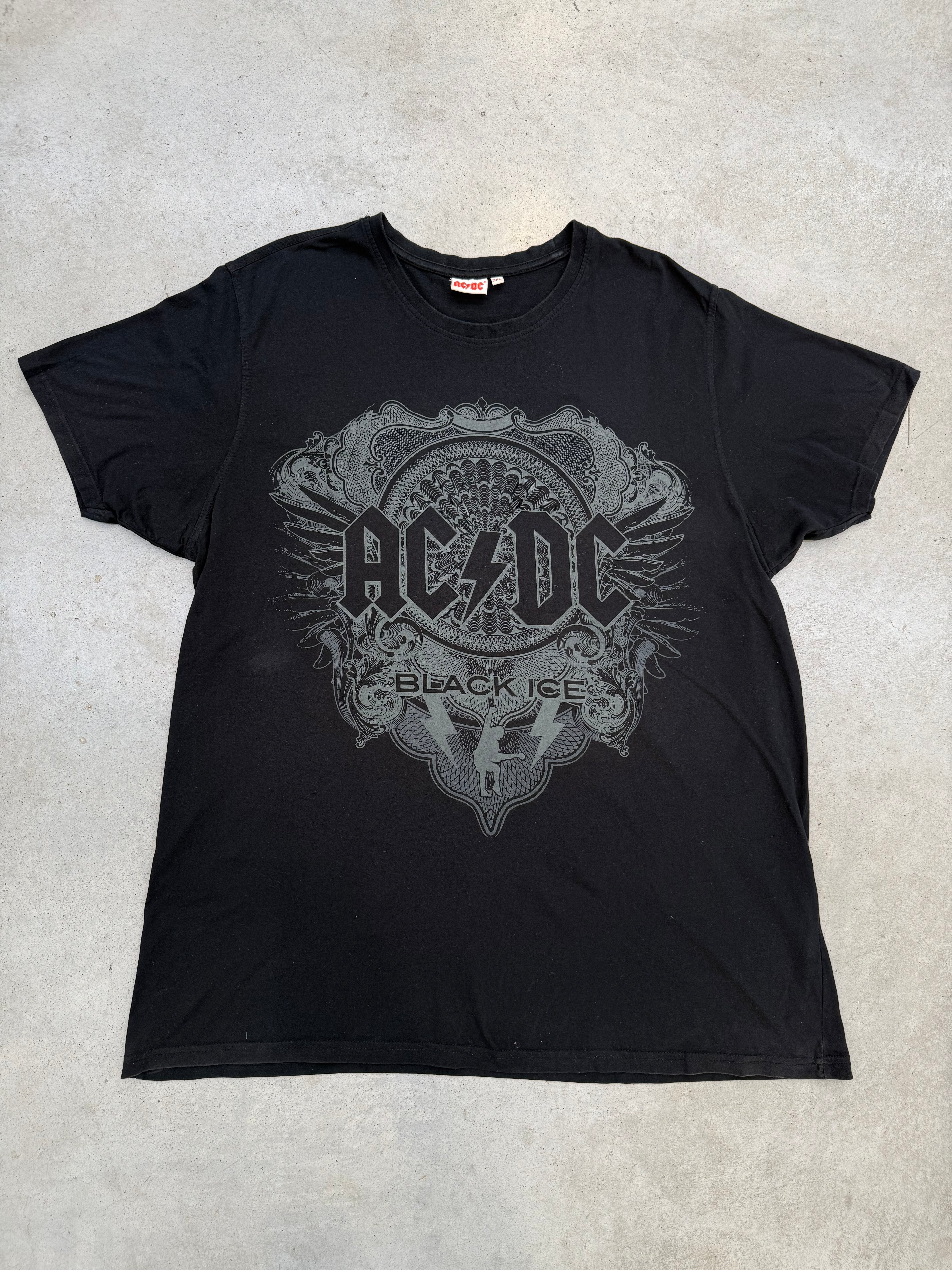 Vintage AC/DC Black Ice Band T-Shirt XL
