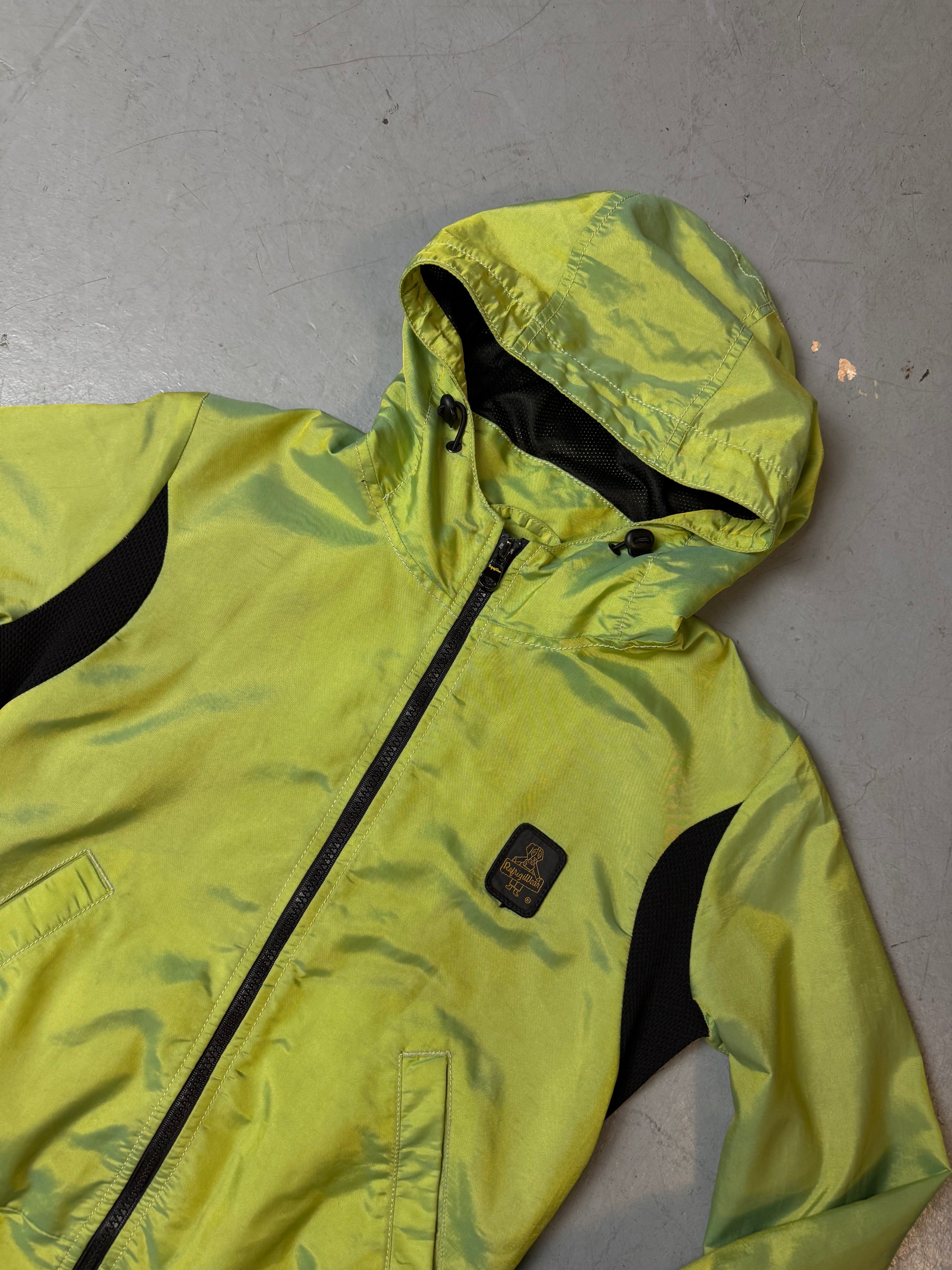 Vintage Refrigiwear Light Green Cropped Jacket S