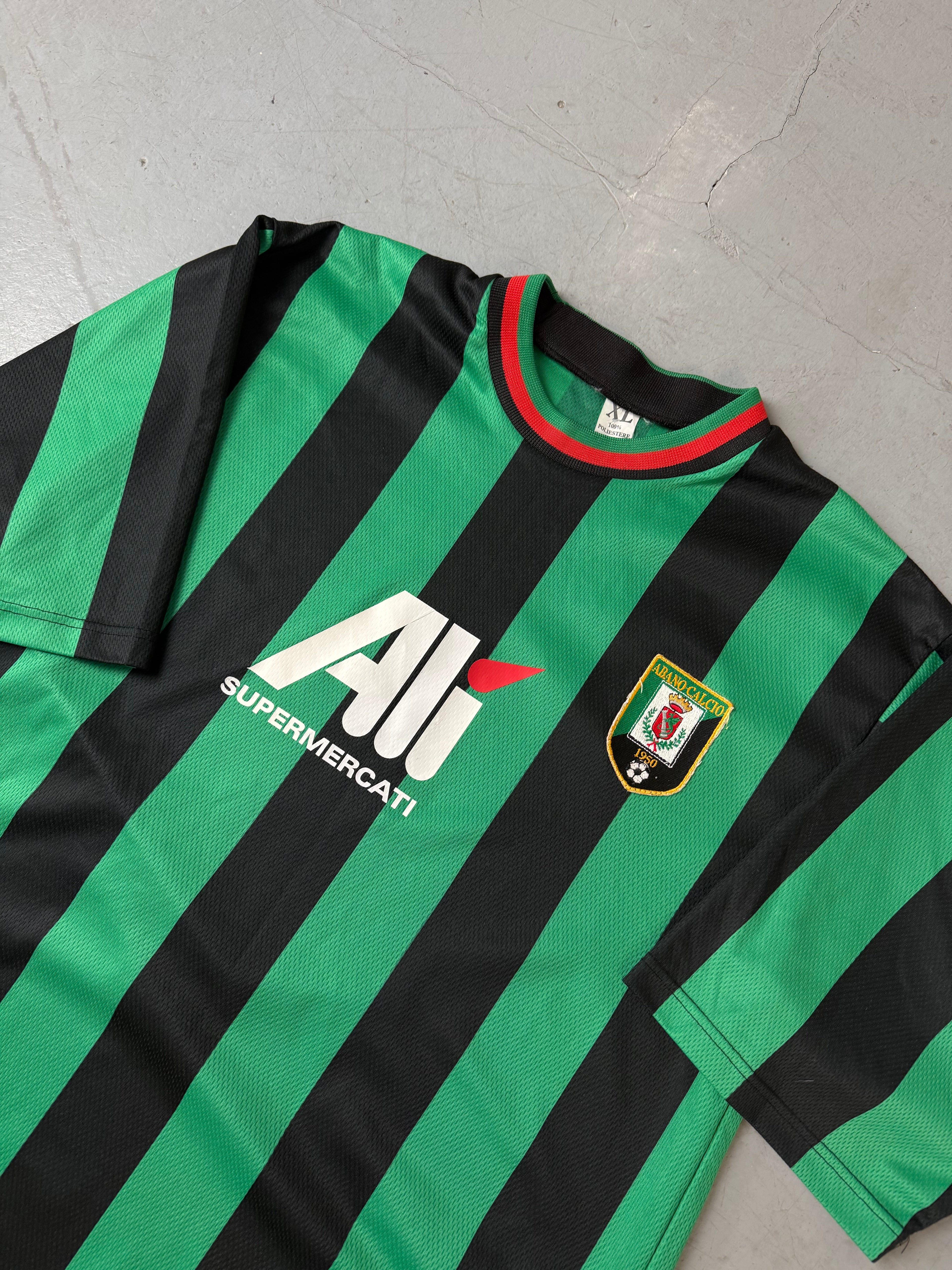 Vintage Abano Calcio Italian Football Jersey XL