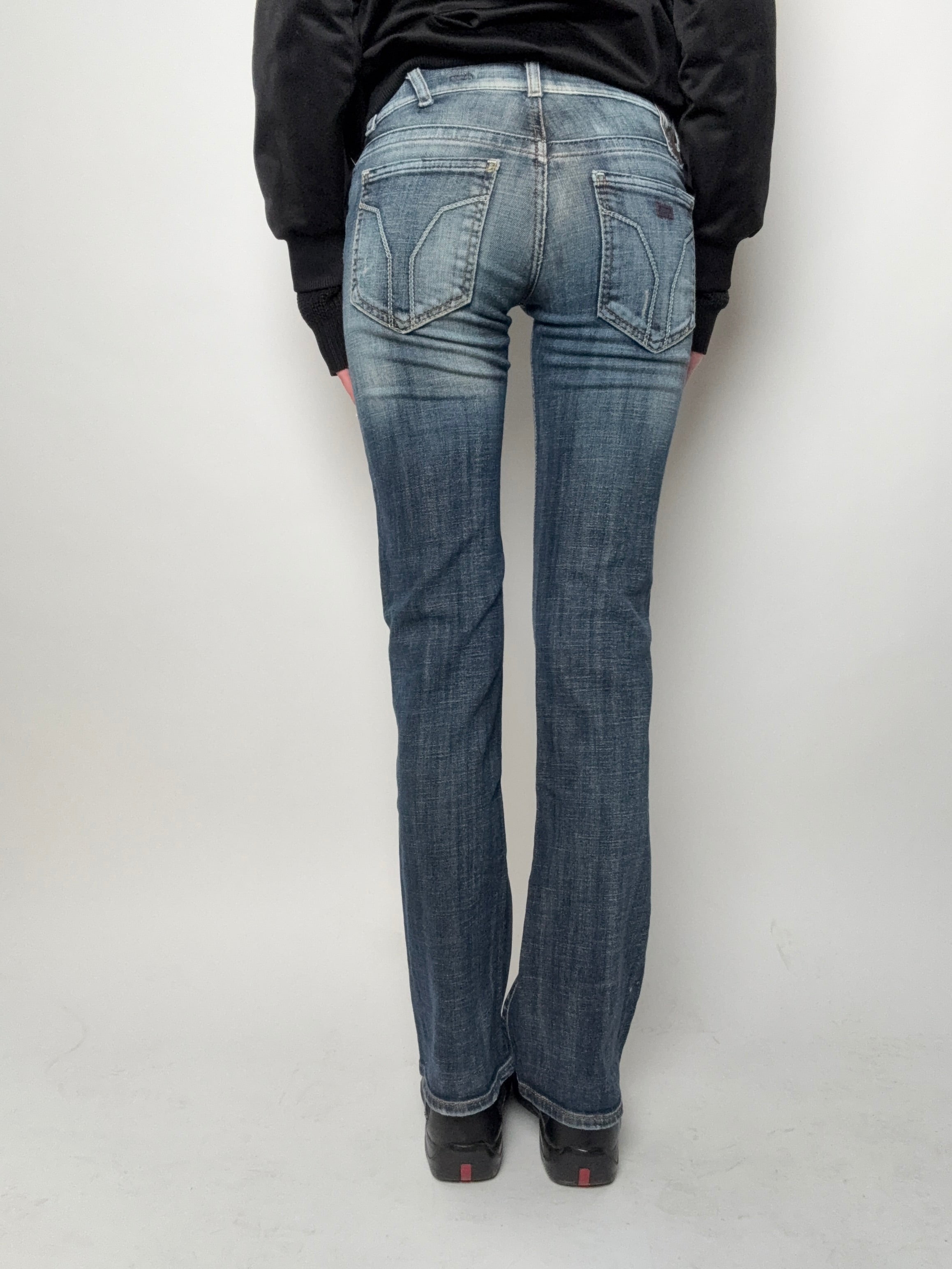 Vintage Miss Sixty Low Waist Washed Denim S/M