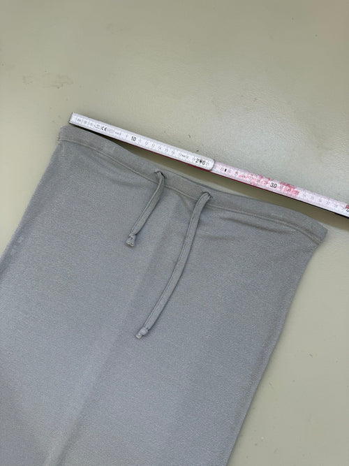 Vintage Silver Midi Skirt M/L