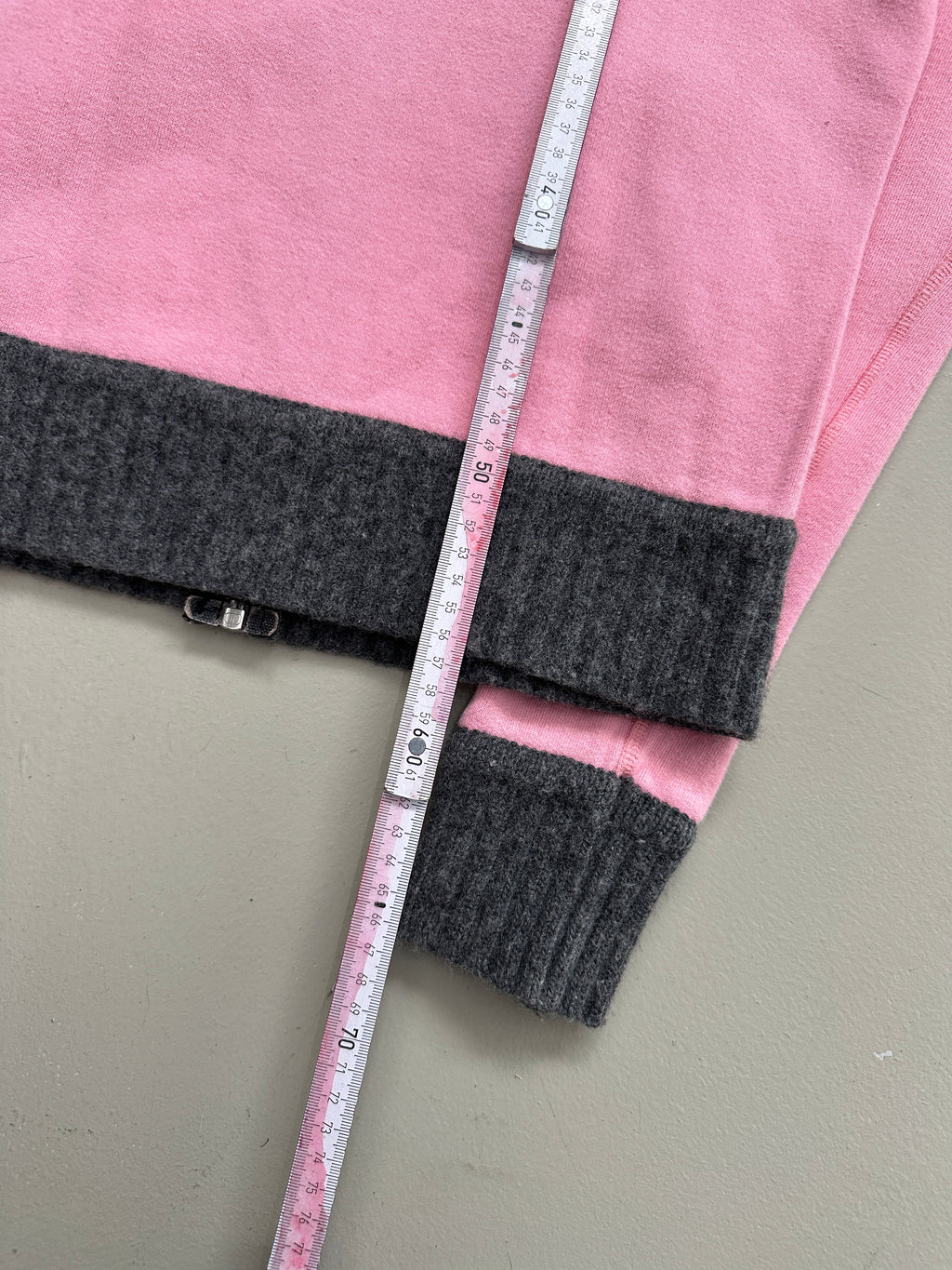 Vintage Franklin&Marshall Pink Zip Up Jacket L