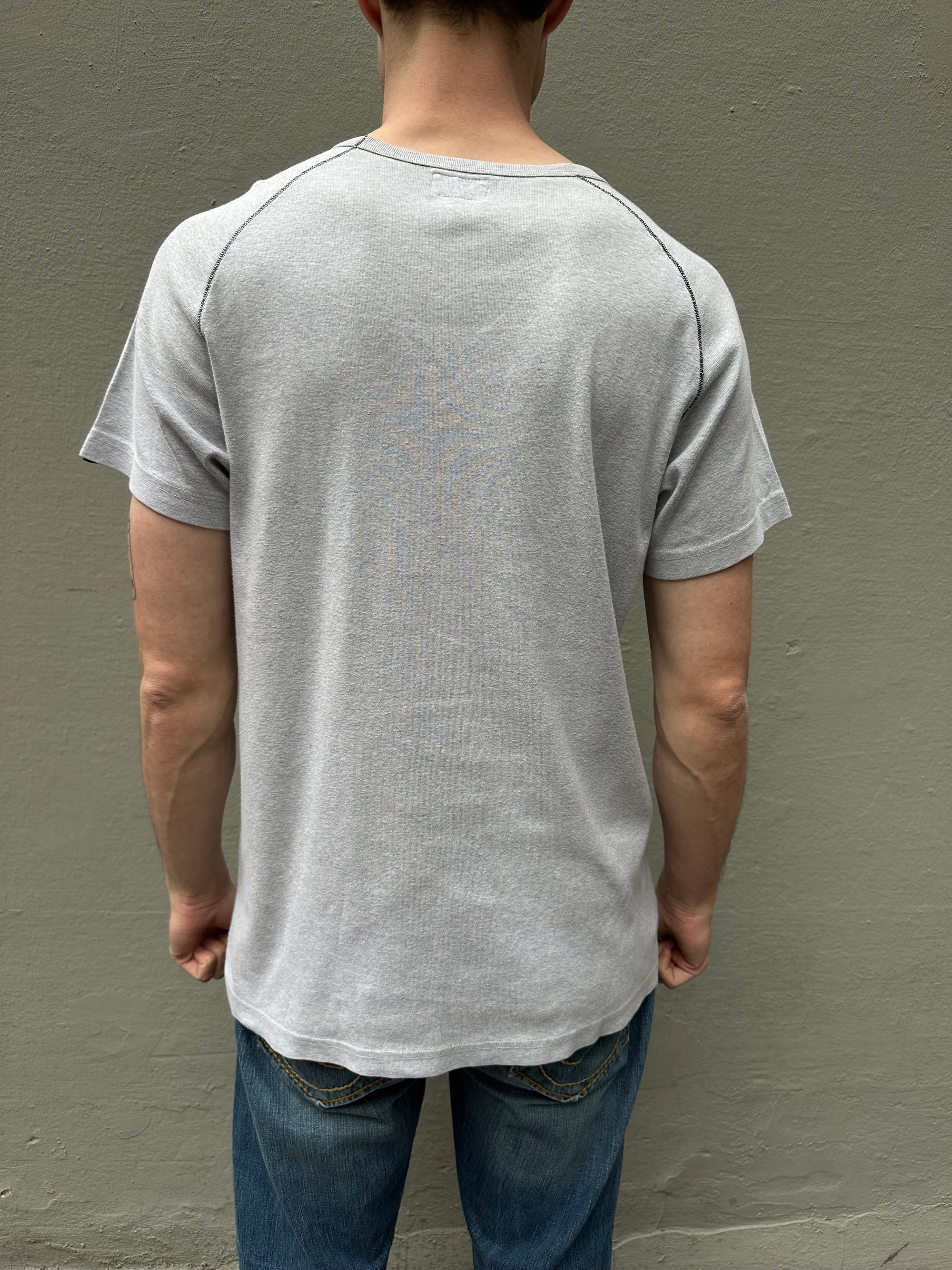 Vintage Grey Printed Energie Tee XL/XXL