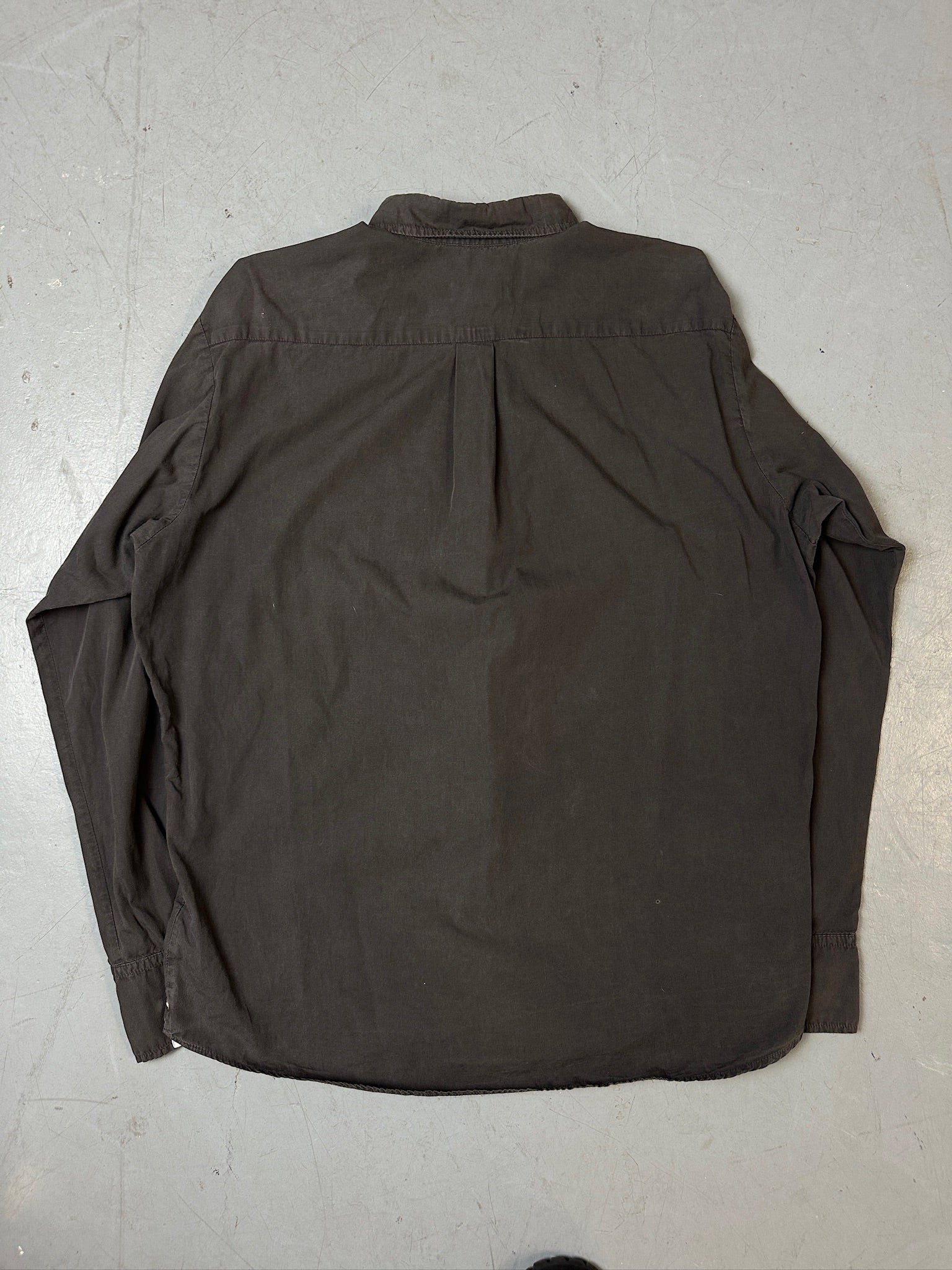 Vintage Diesel Grey Button Up Shirt L