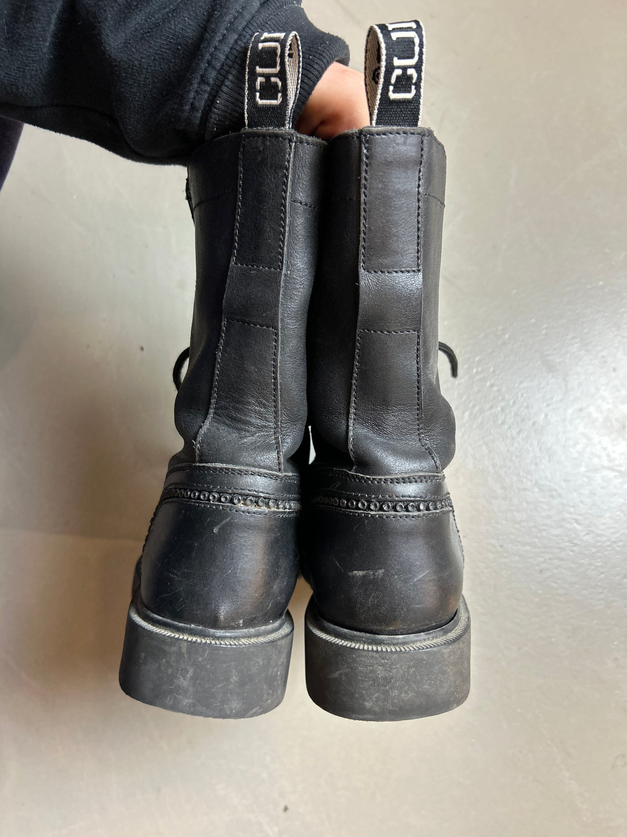 Vintage Black Cult Boots 41