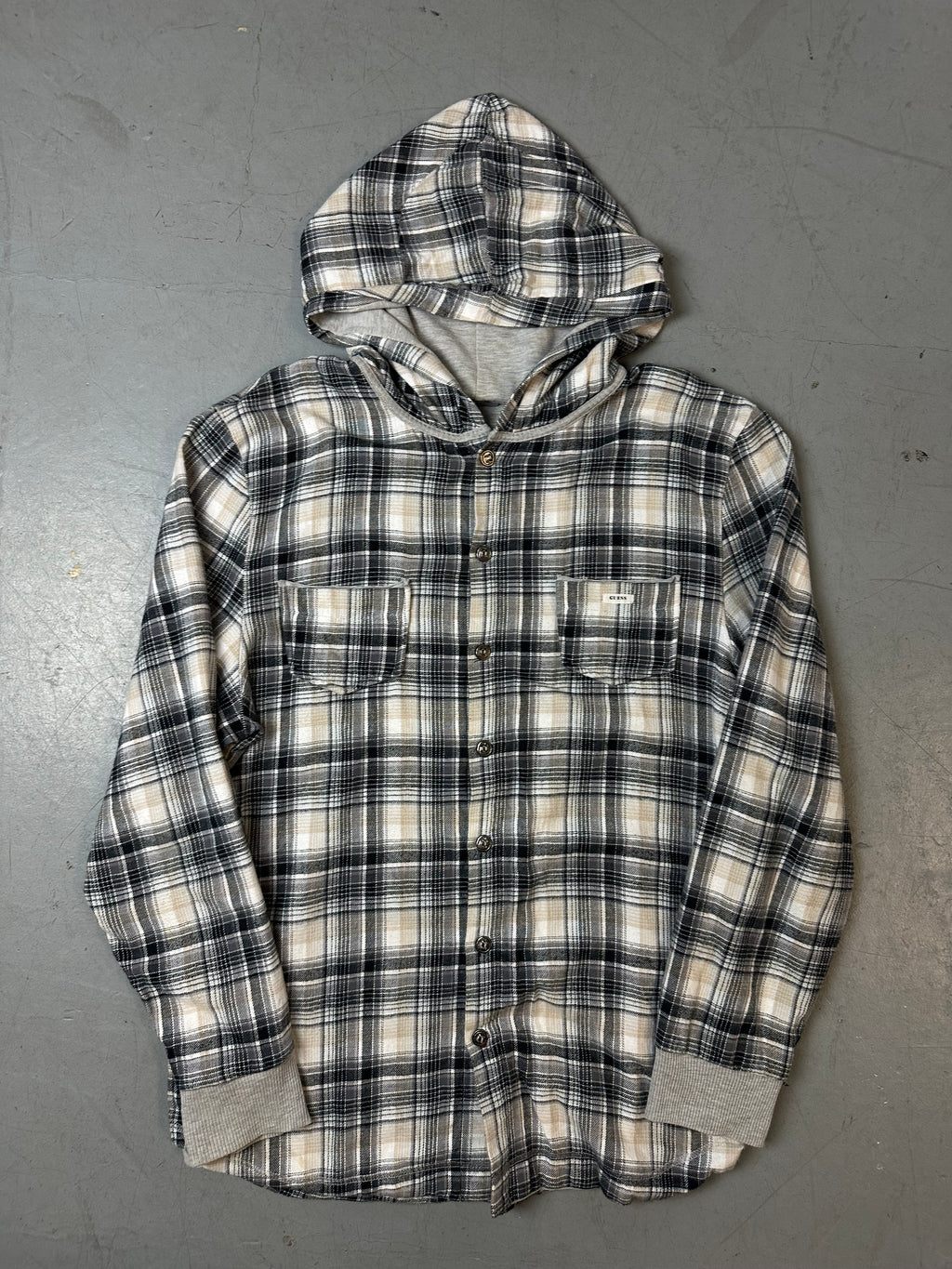 Vintage Guess Lumberjack Hoodie L/XL