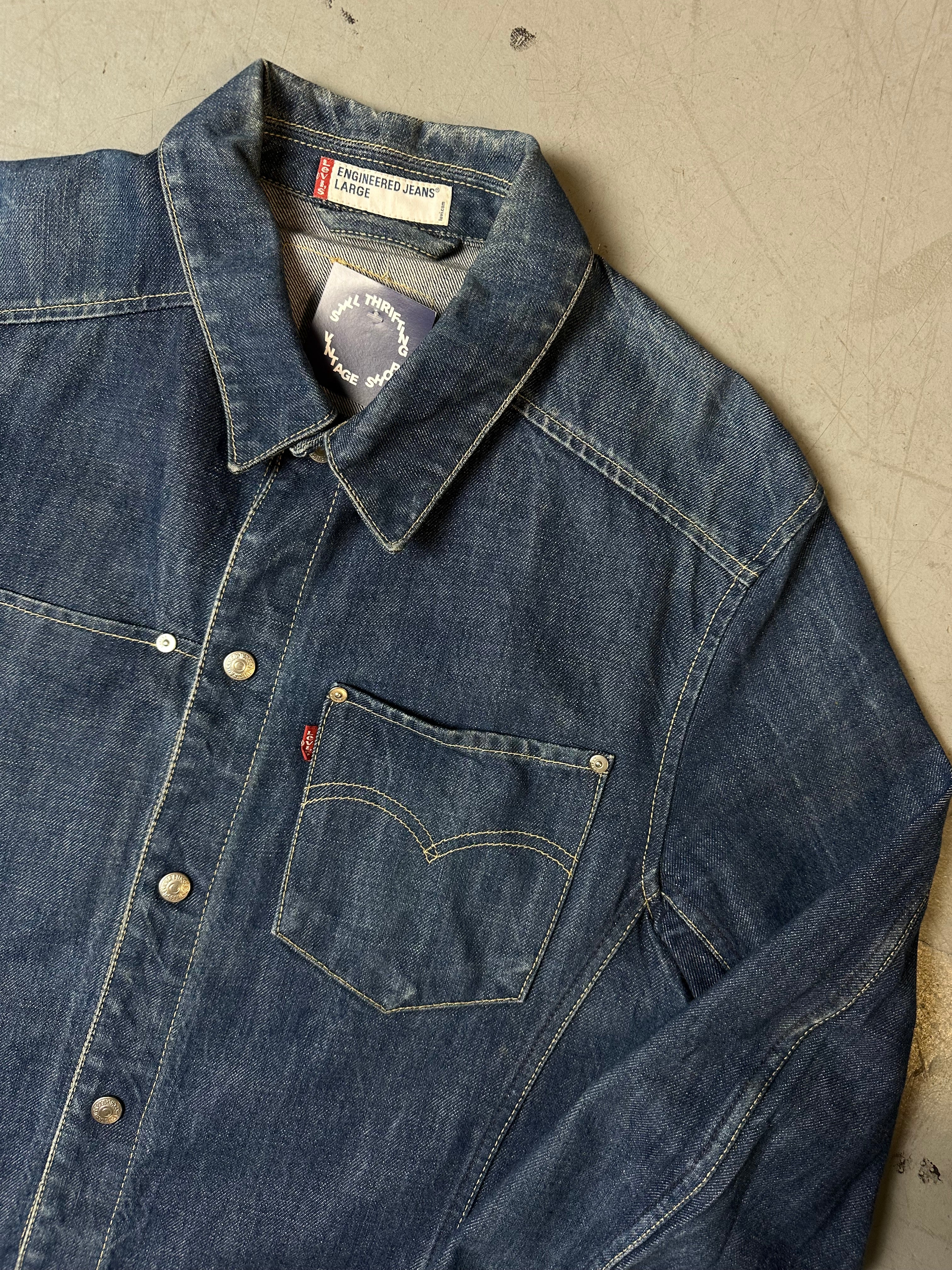 Vintage Levi’s Engineered Oversized Jeans Jacket L