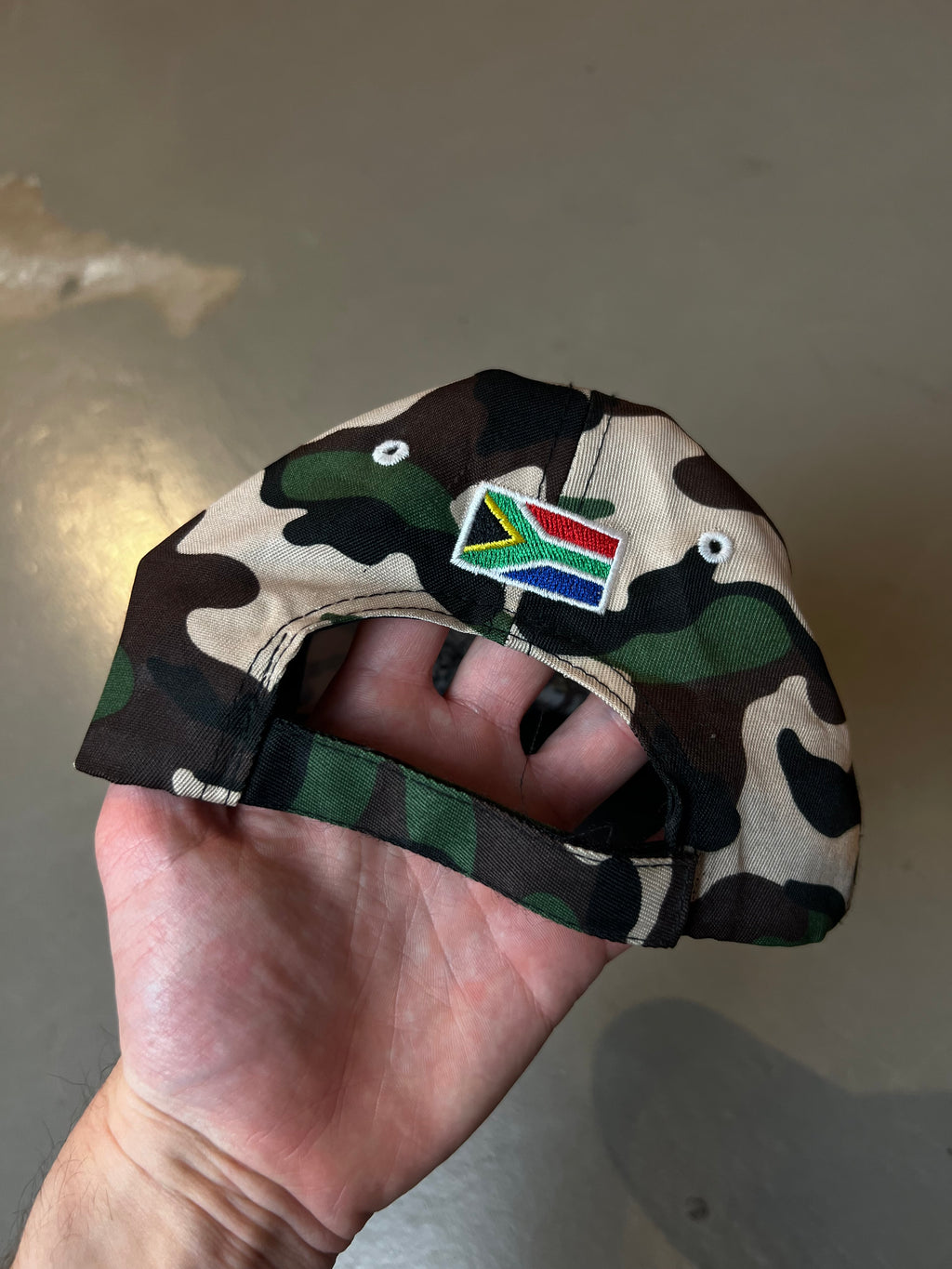Vintage South Africa Camouflage Cap