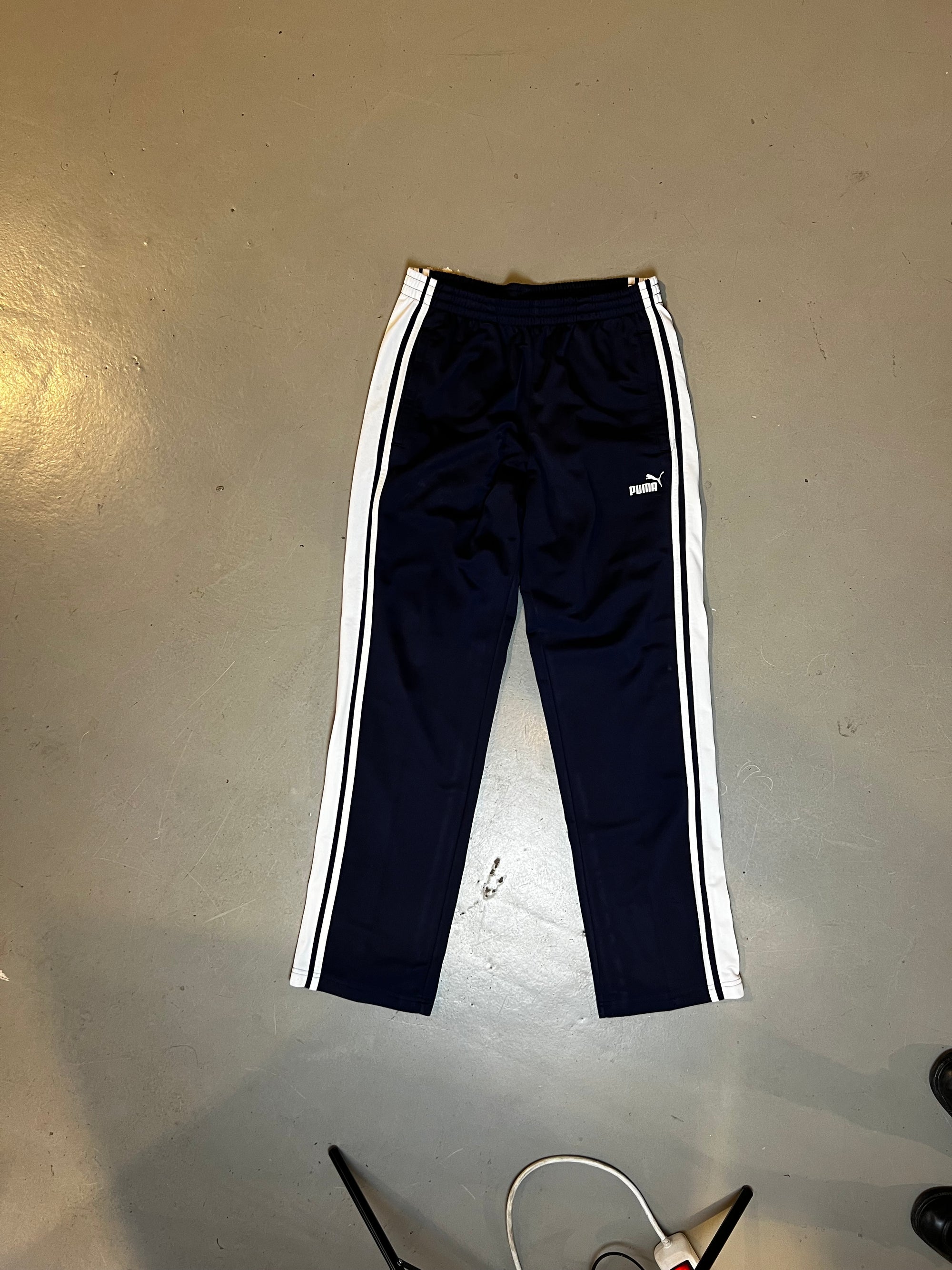 Vintage Blue Puma Track Pants M/L