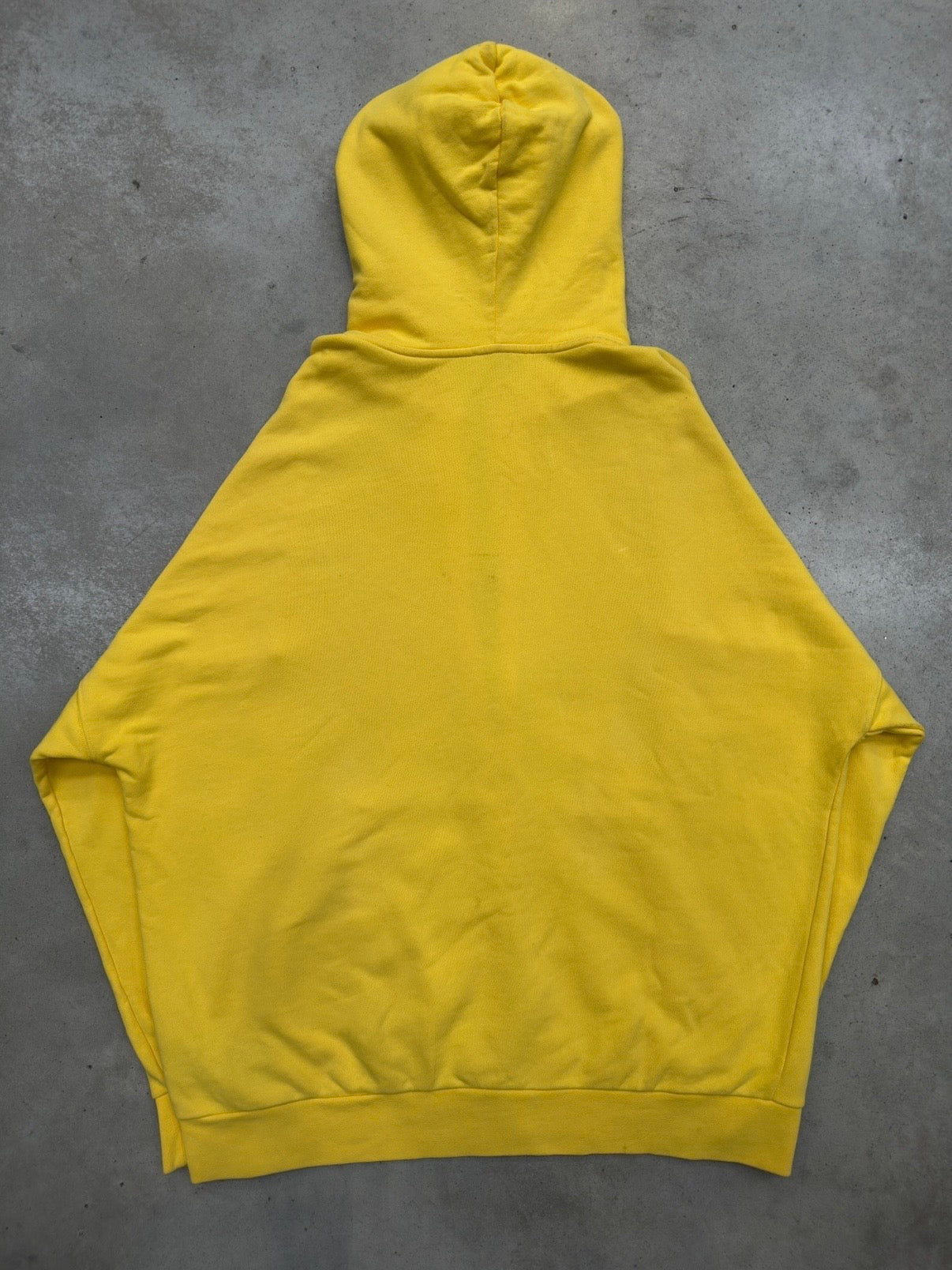 Vintage Palm Angels Yellow Zip Up Hoodie XL