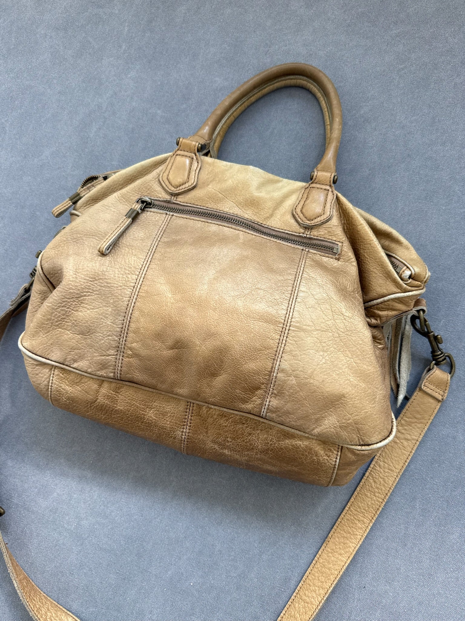 Vintage Liebeskind Berlin Boho Style Golden Bag