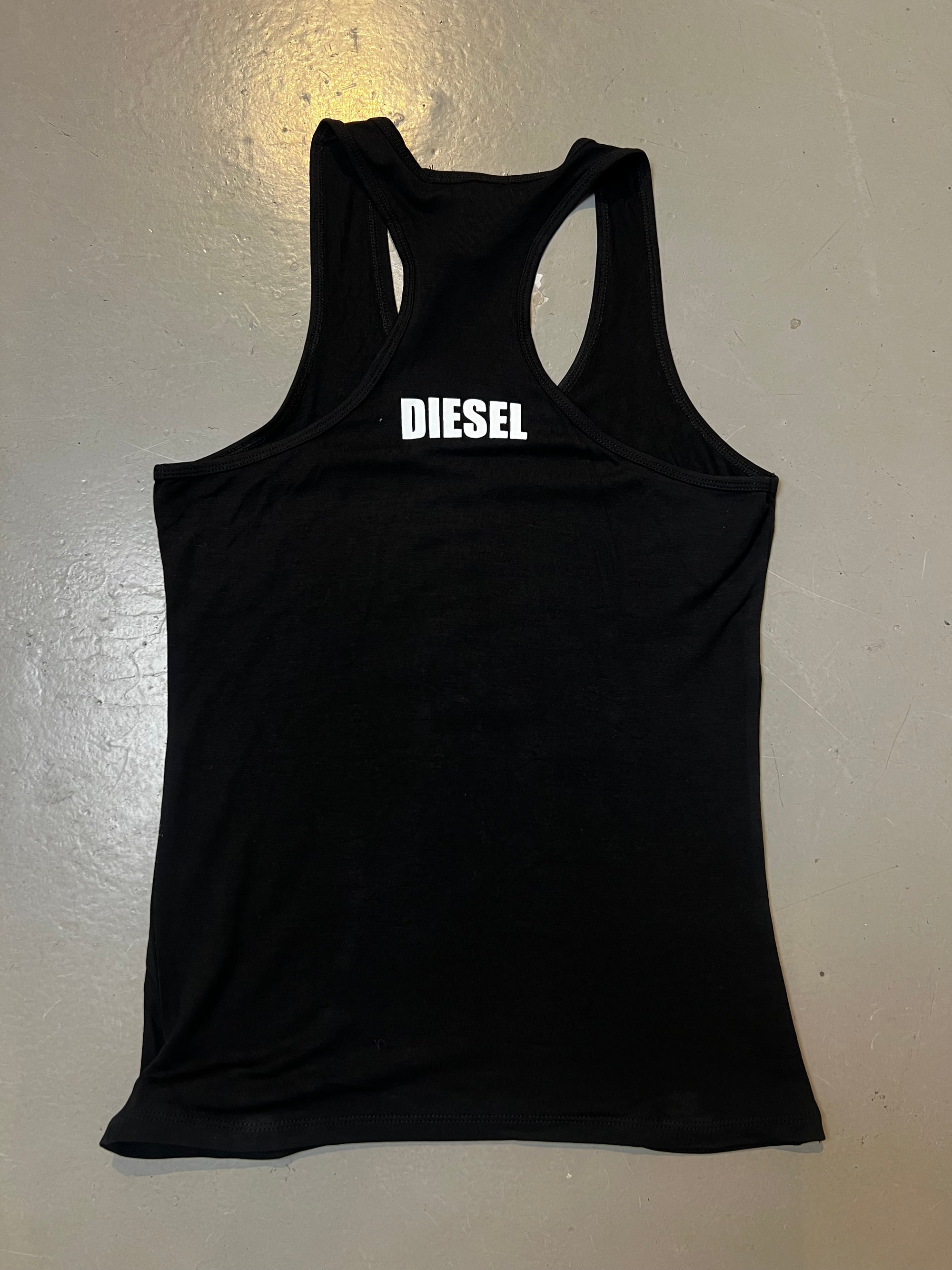 Vintage Diesel Black Tank Top S/M