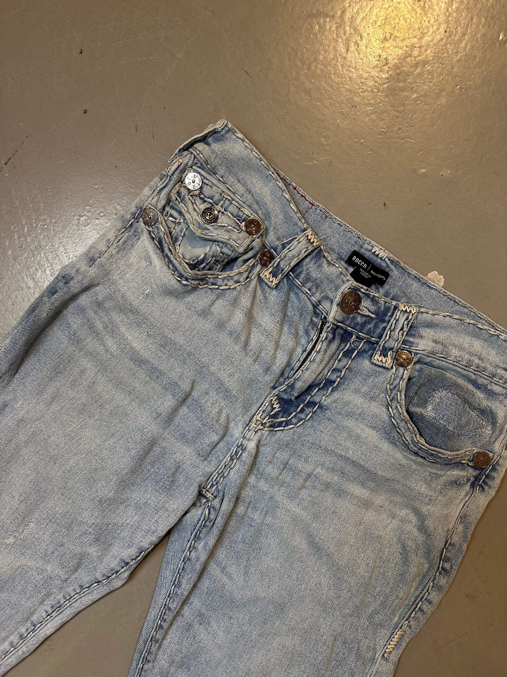 Vintage True Religion Light Washed Denim M/L