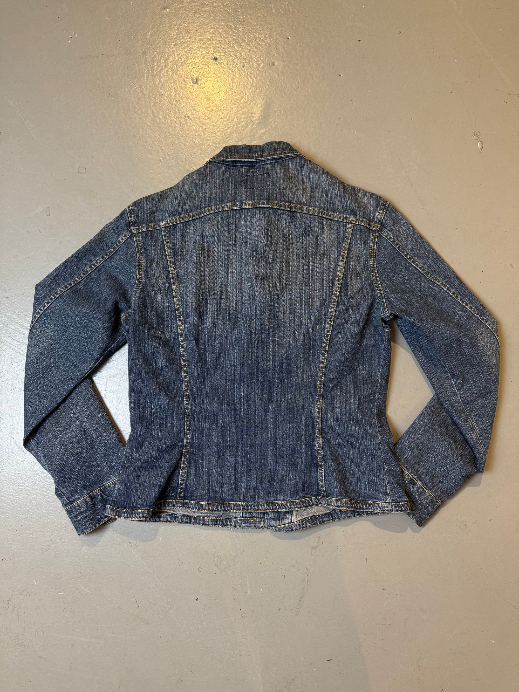 Vintage Lee Blue Washed Denim Jacket S/M