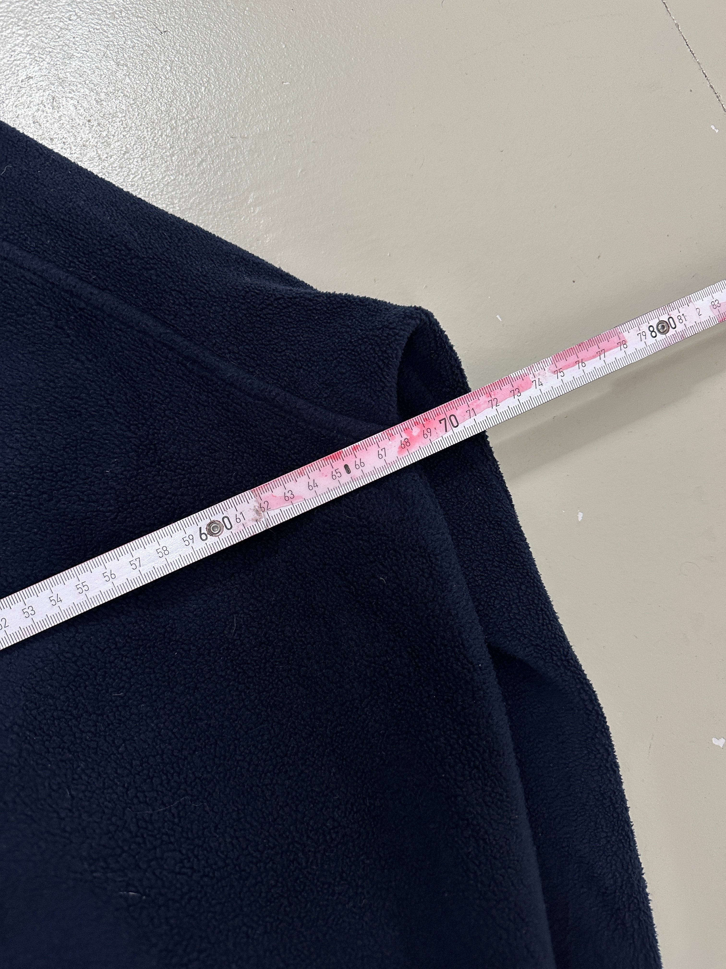 Vintage Champion Fleece Jacket für Herren. Y2K Second Hand 2000s Fashion 