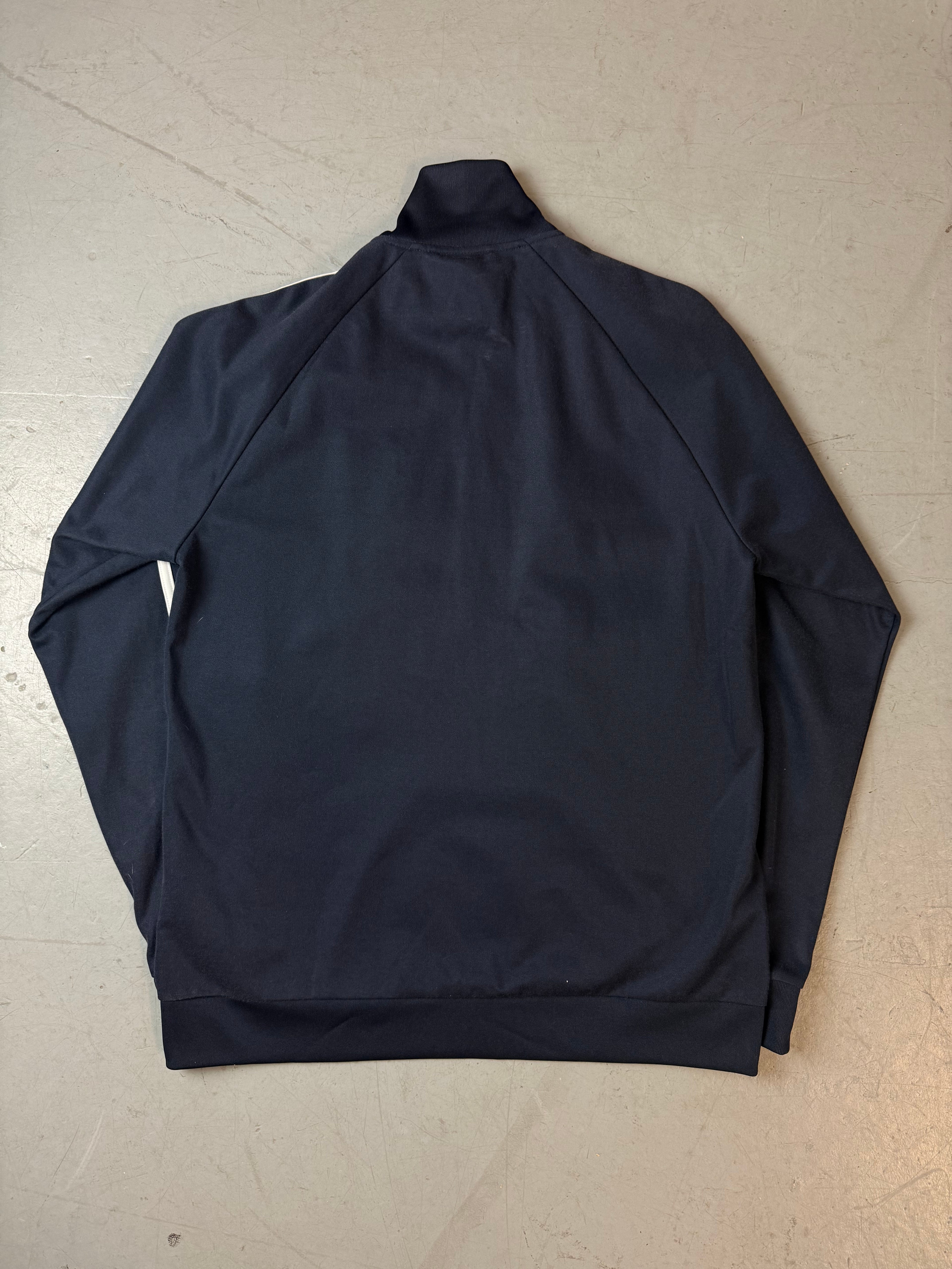 Produktbild von Vintage Adidas Dark Blue Track Jacket L von hinten