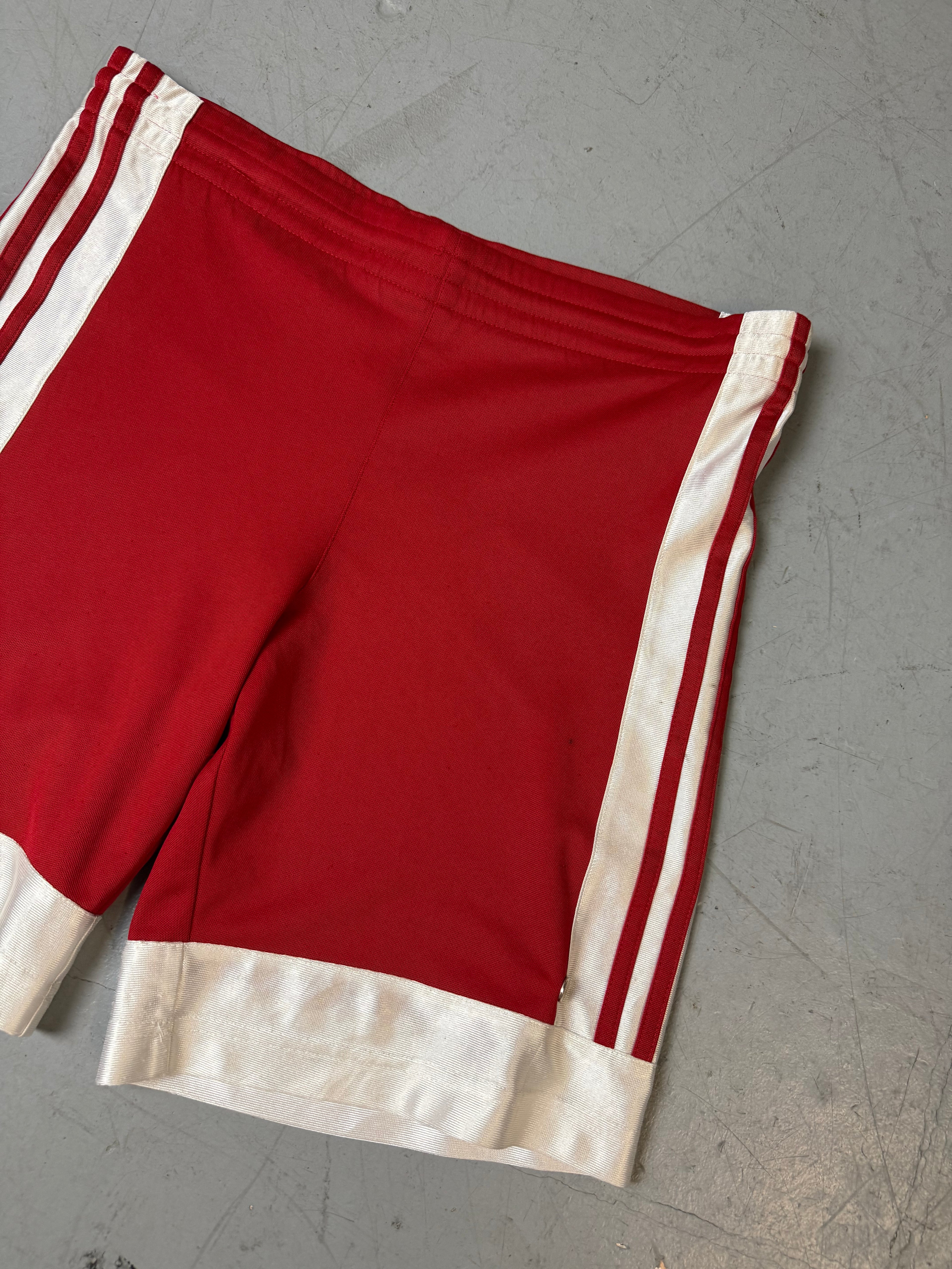 Vintage Adidas Red Shorts M