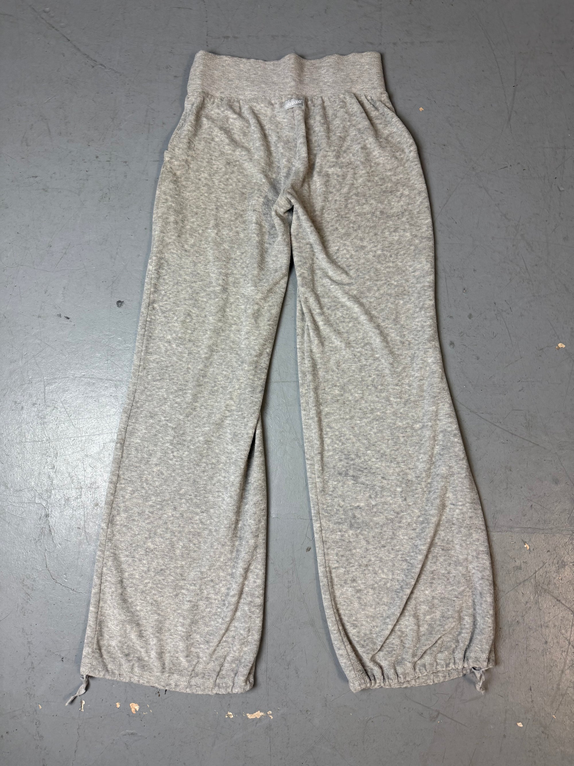 Vintage Danza Grey Terry Cloth Jogger S